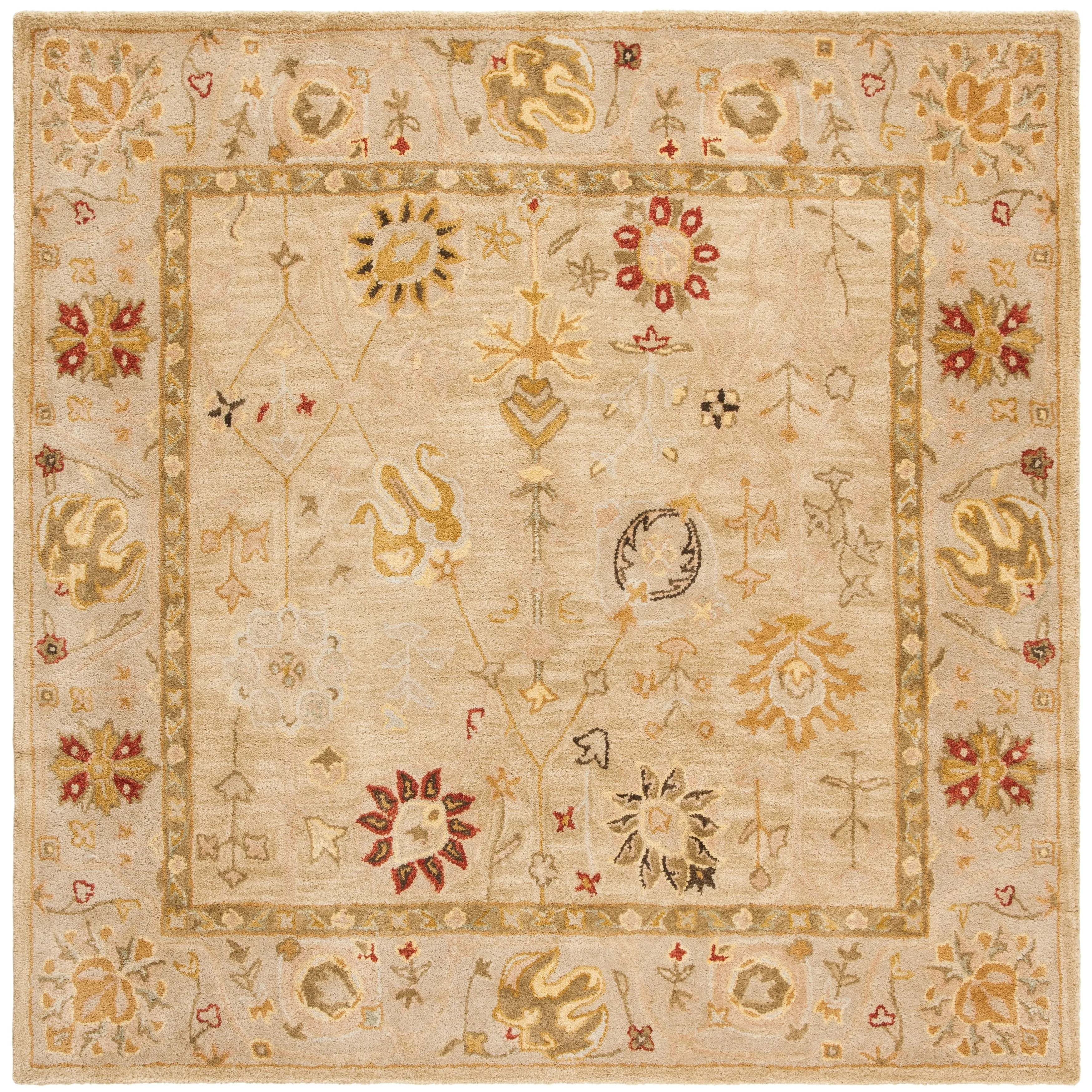 SAFAVIEH Handmade Antiquity Bushra Traditional Oriental Wool Rug