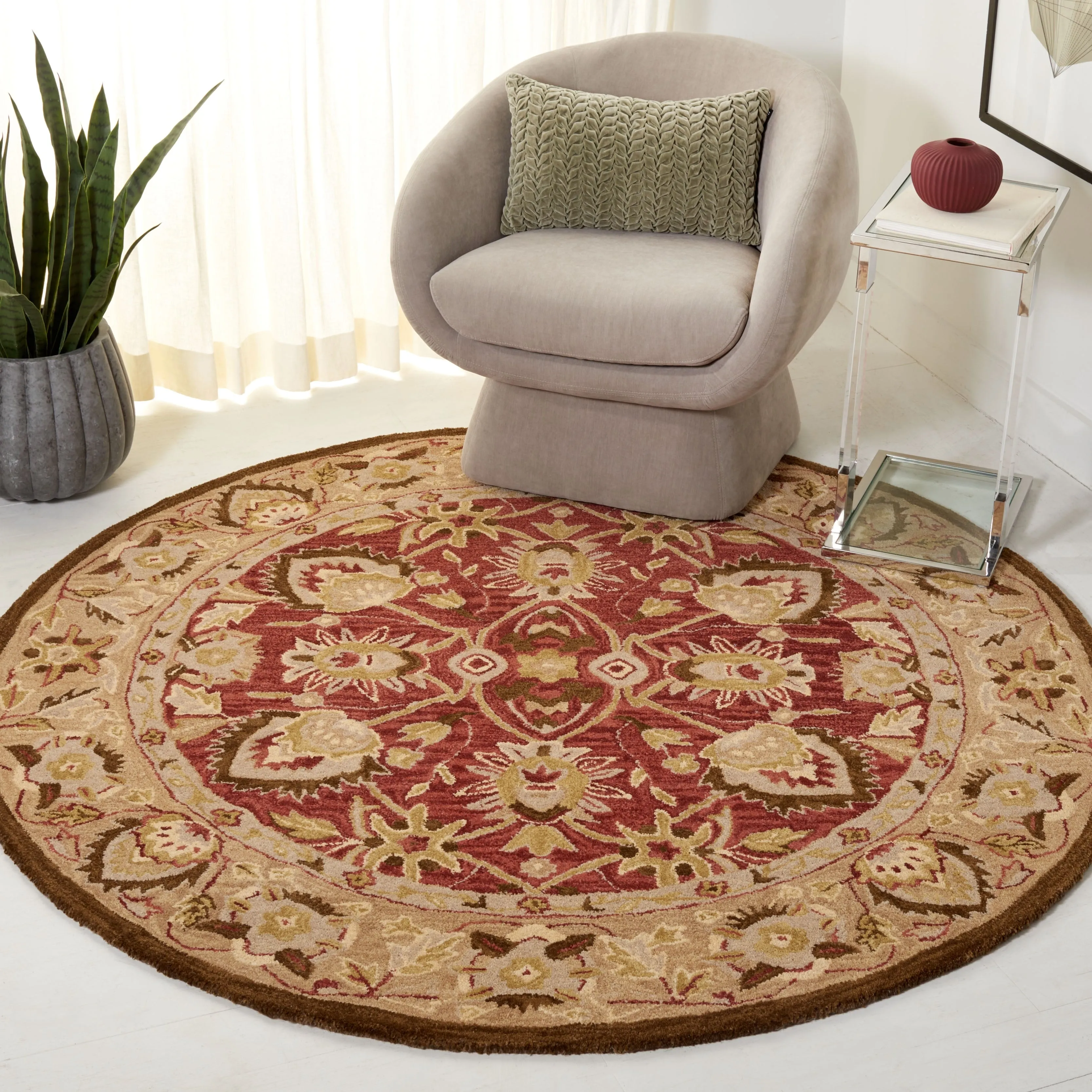 SAFAVIEH Handmade Antiquity Varvara Oriental Wool Rug