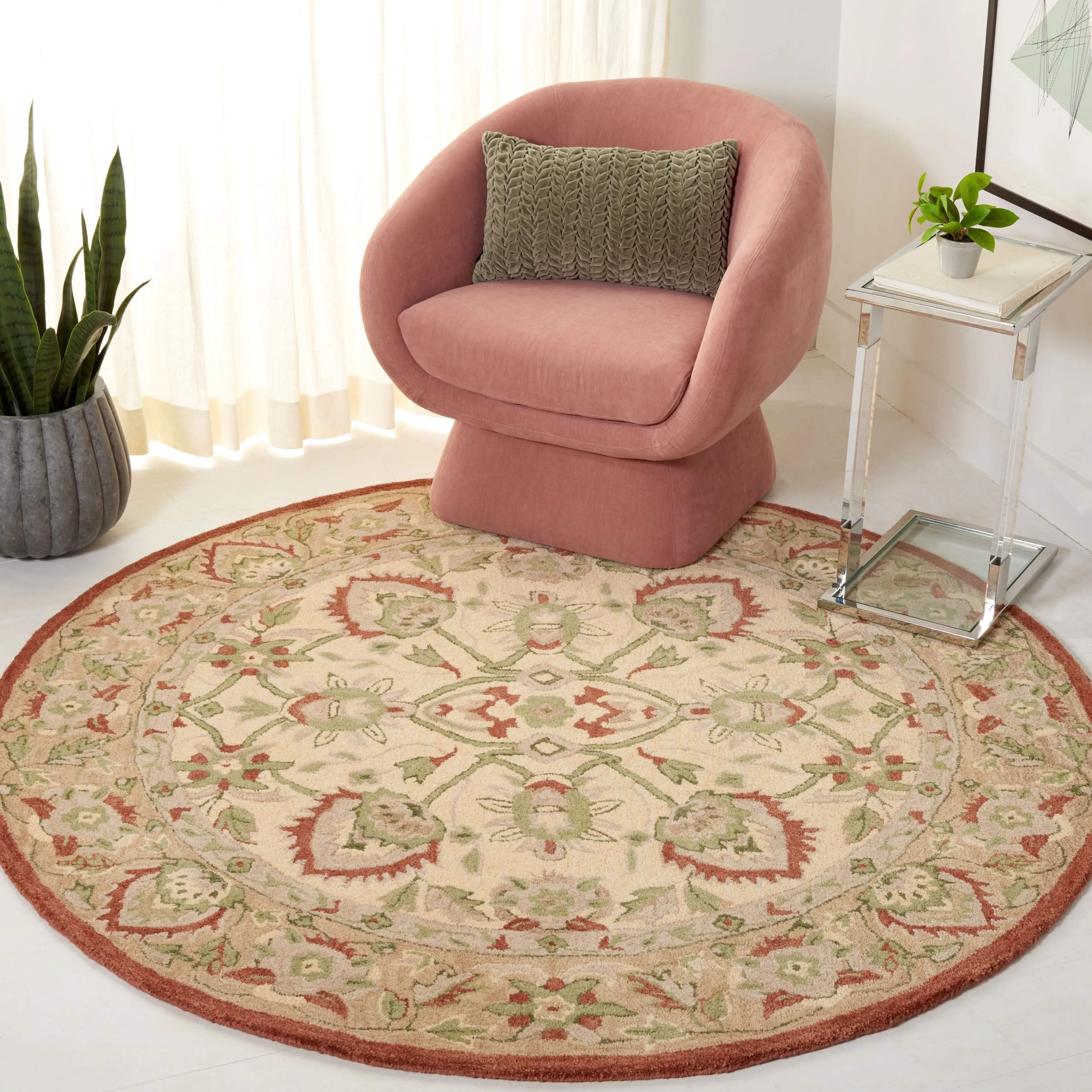 SAFAVIEH Handmade Antiquity Varvara Oriental Wool Rug