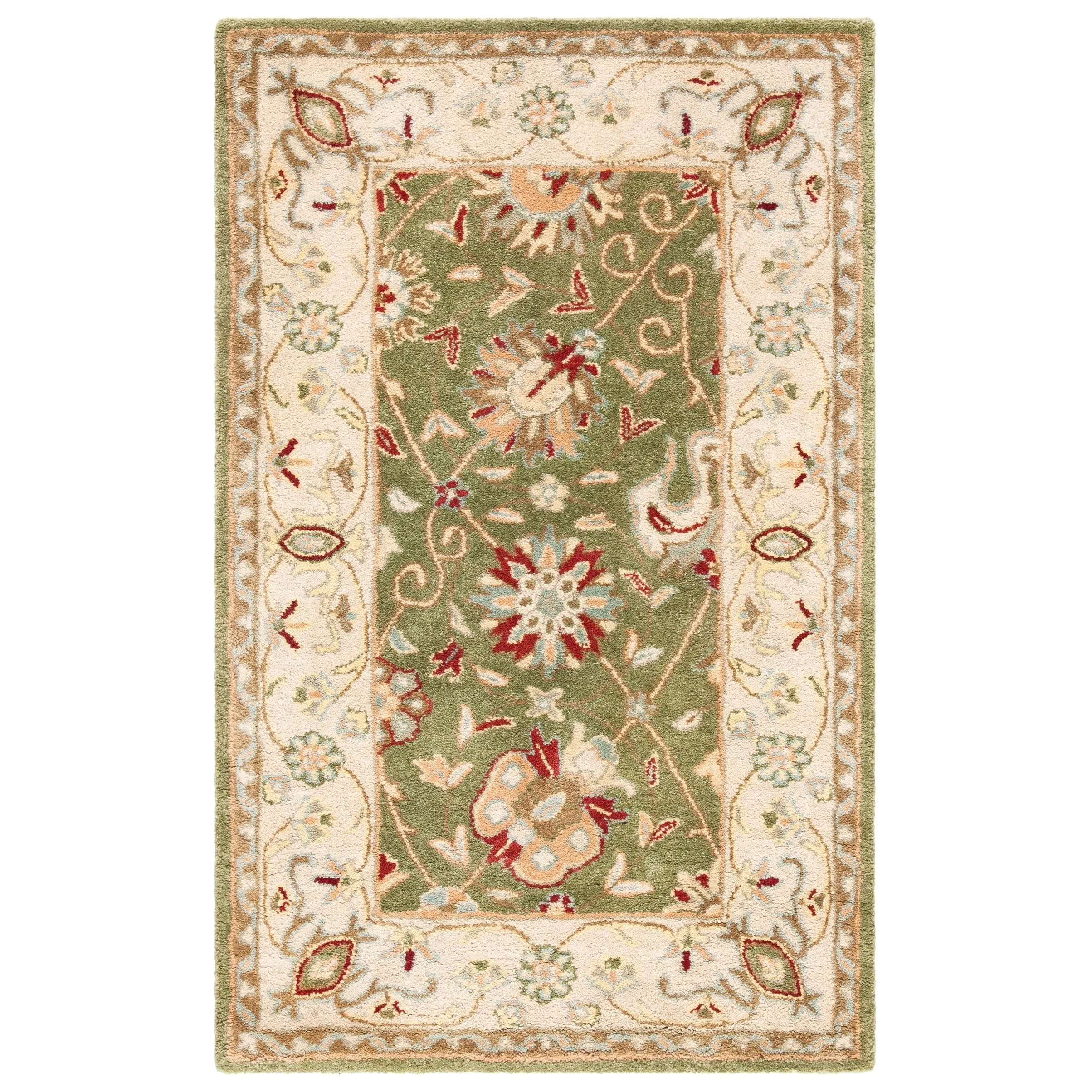 SAFAVIEH Handmade Antiquity Zurie Traditional Oriental Wool Rug