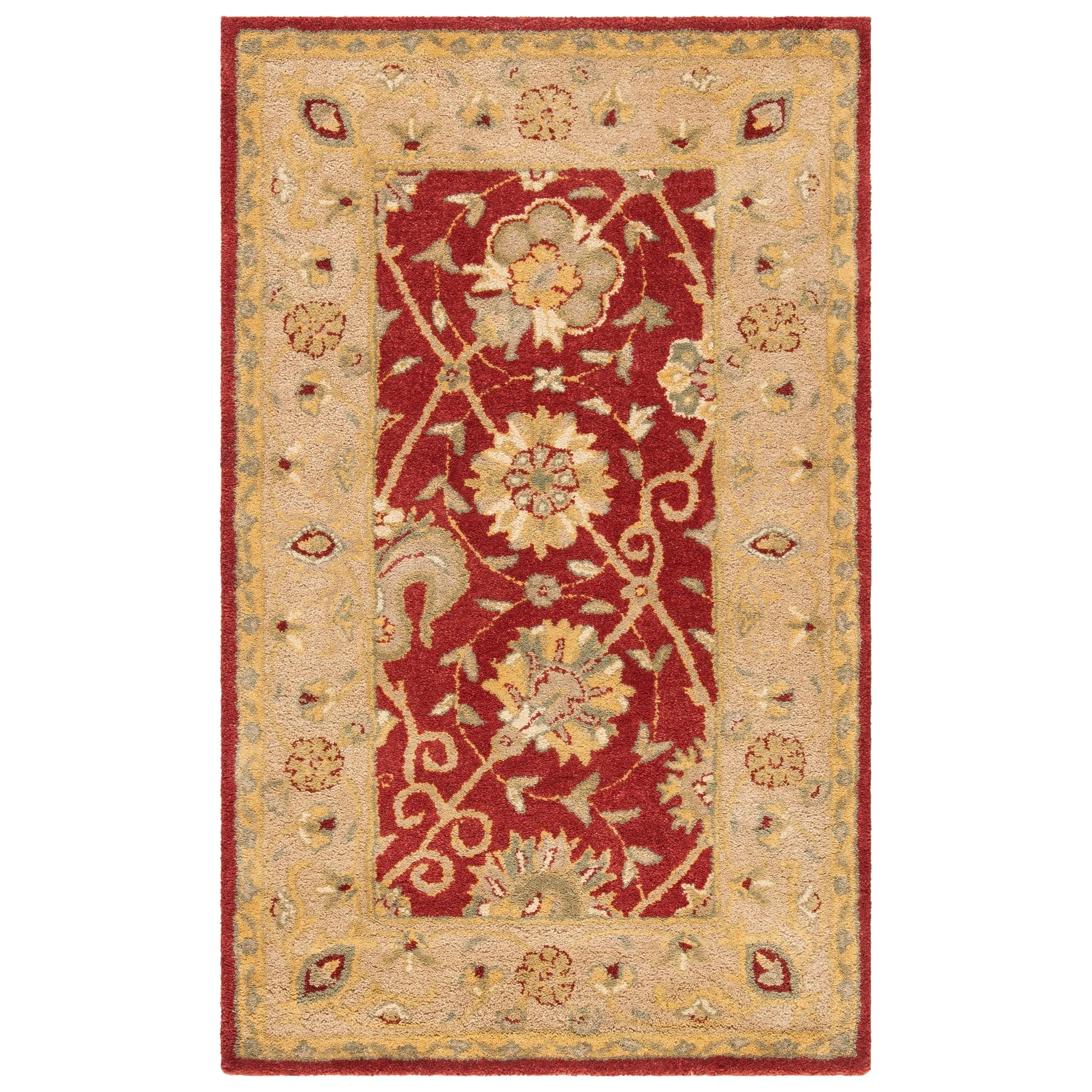 SAFAVIEH Handmade Antiquity Zurie Traditional Oriental Wool Rug