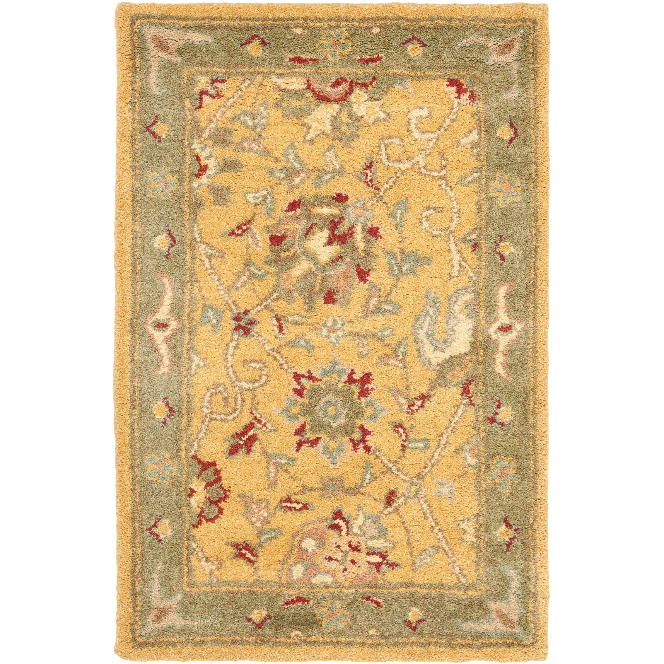 SAFAVIEH Handmade Antiquity Zurie Traditional Oriental Wool Rug