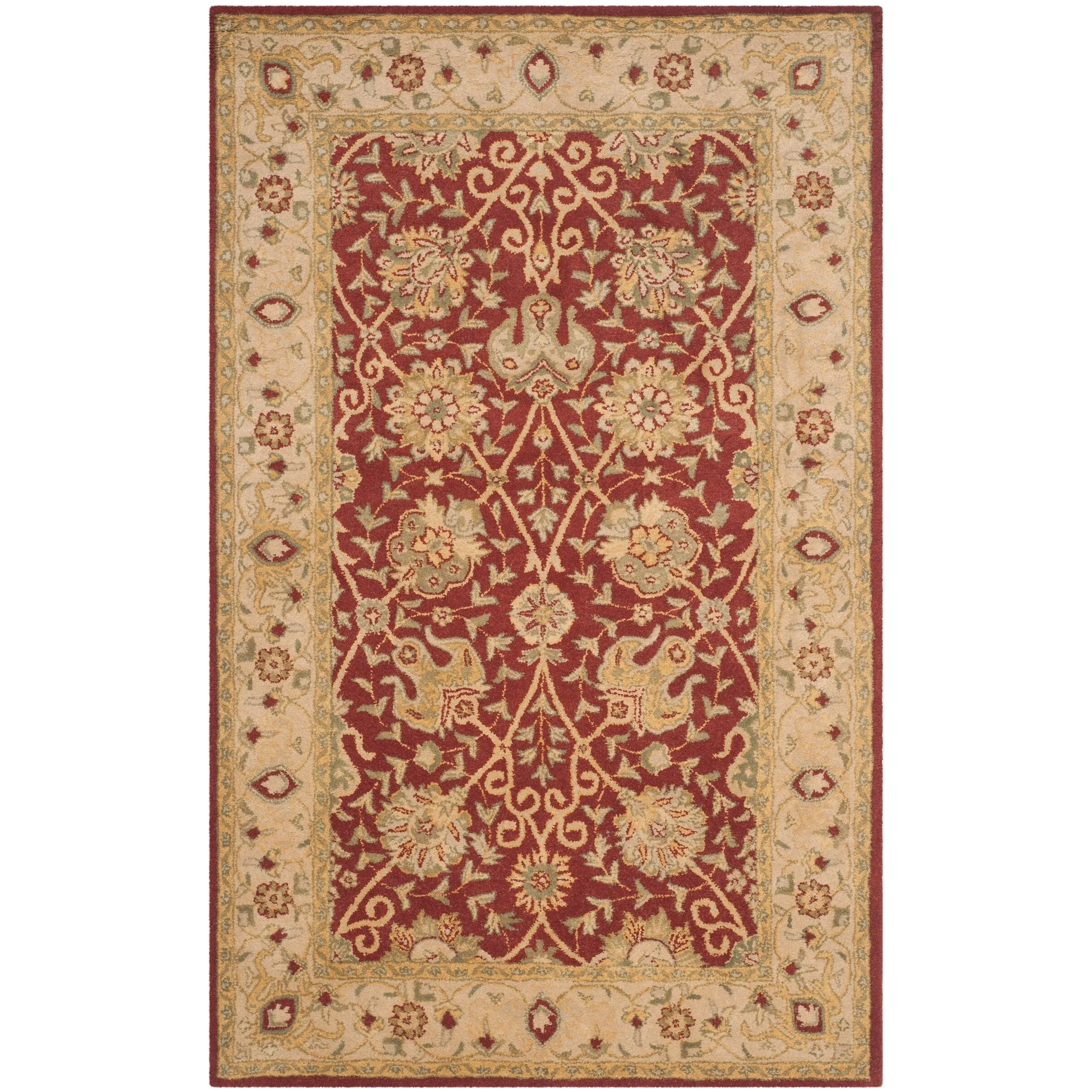 SAFAVIEH Handmade Antiquity Zurie Traditional Oriental Wool Rug
