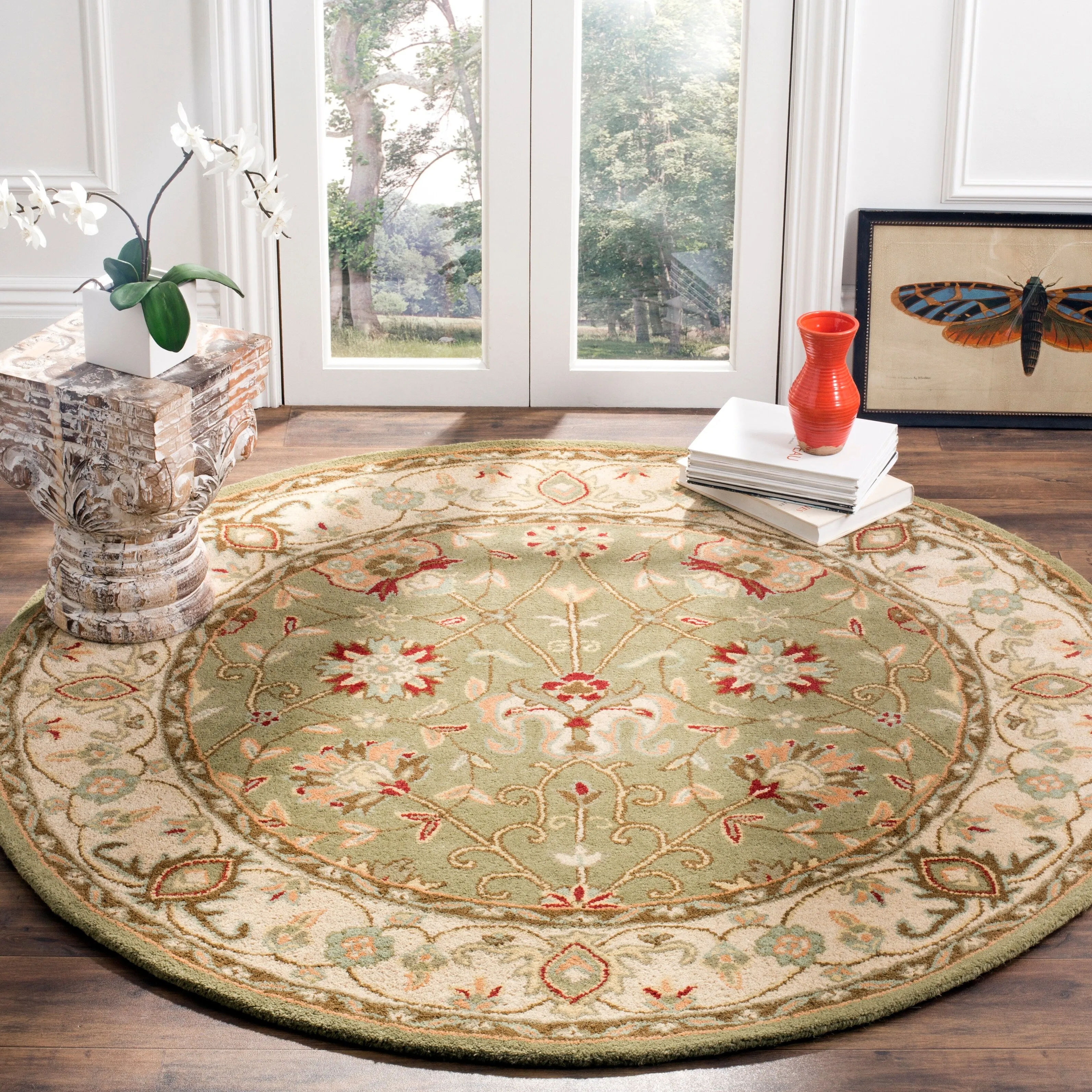 SAFAVIEH Handmade Antiquity Zurie Traditional Oriental Wool Rug