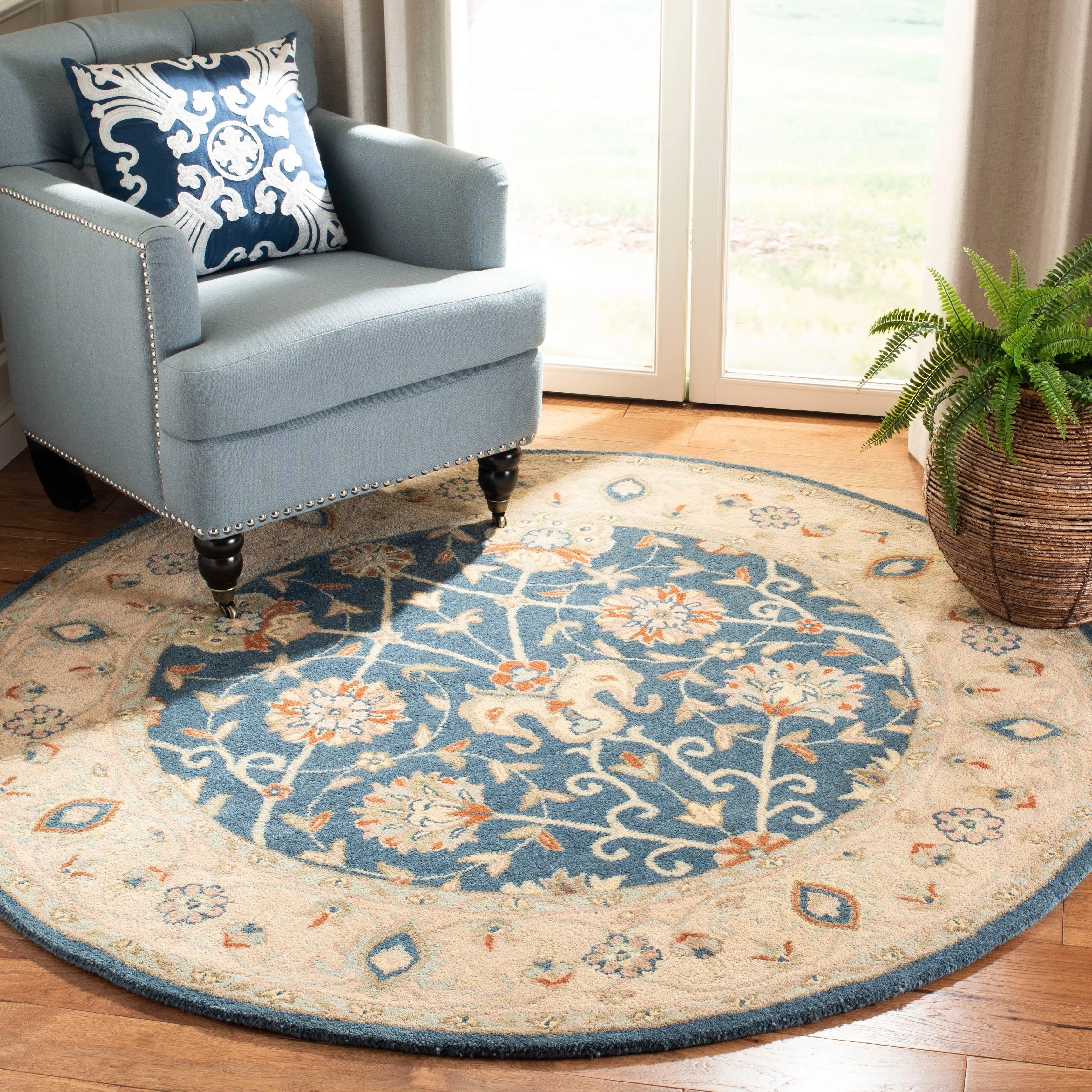 SAFAVIEH Handmade Antiquity Zurie Traditional Oriental Wool Rug