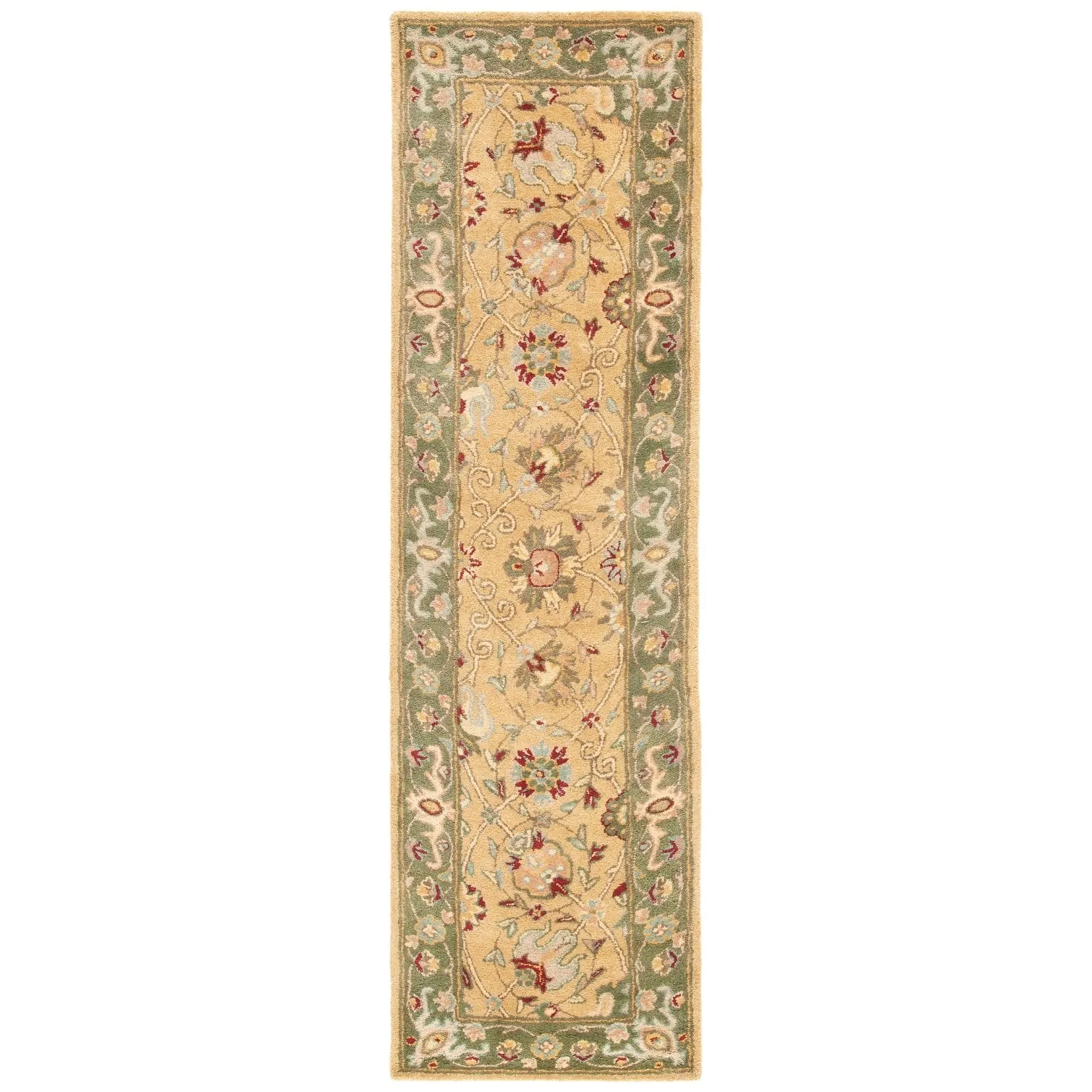 SAFAVIEH Handmade Antiquity Zurie Traditional Oriental Wool Rug