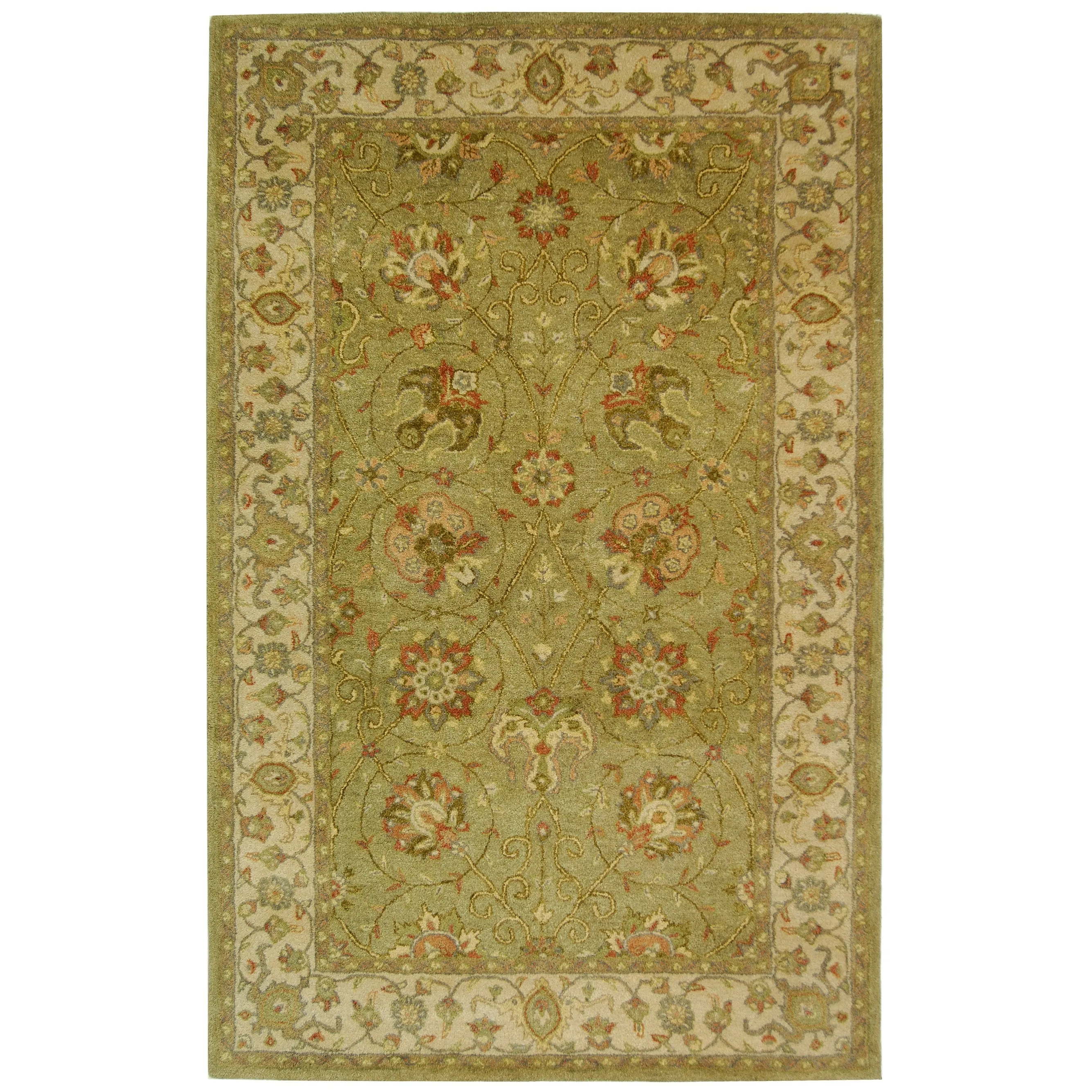 SAFAVIEH Handmade Antiquity Zurie Traditional Oriental Wool Rug