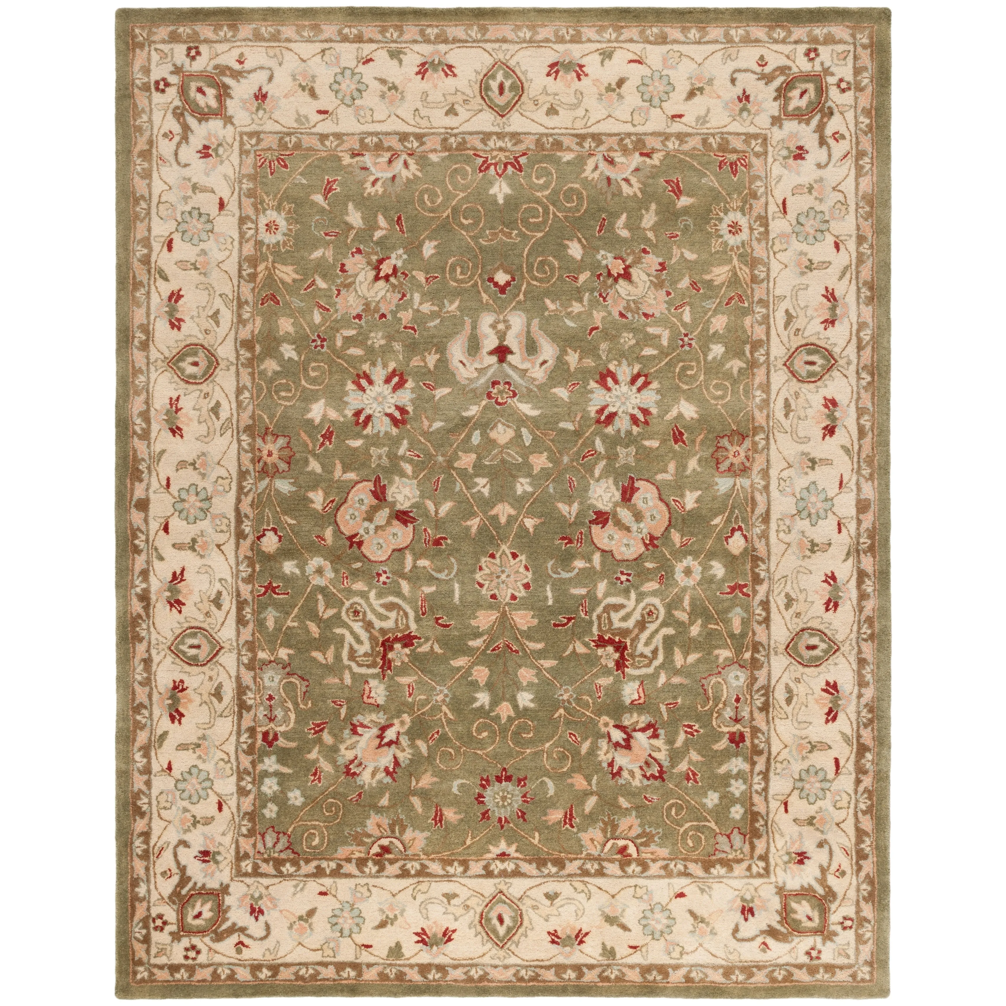 SAFAVIEH Handmade Antiquity Zurie Traditional Oriental Wool Rug