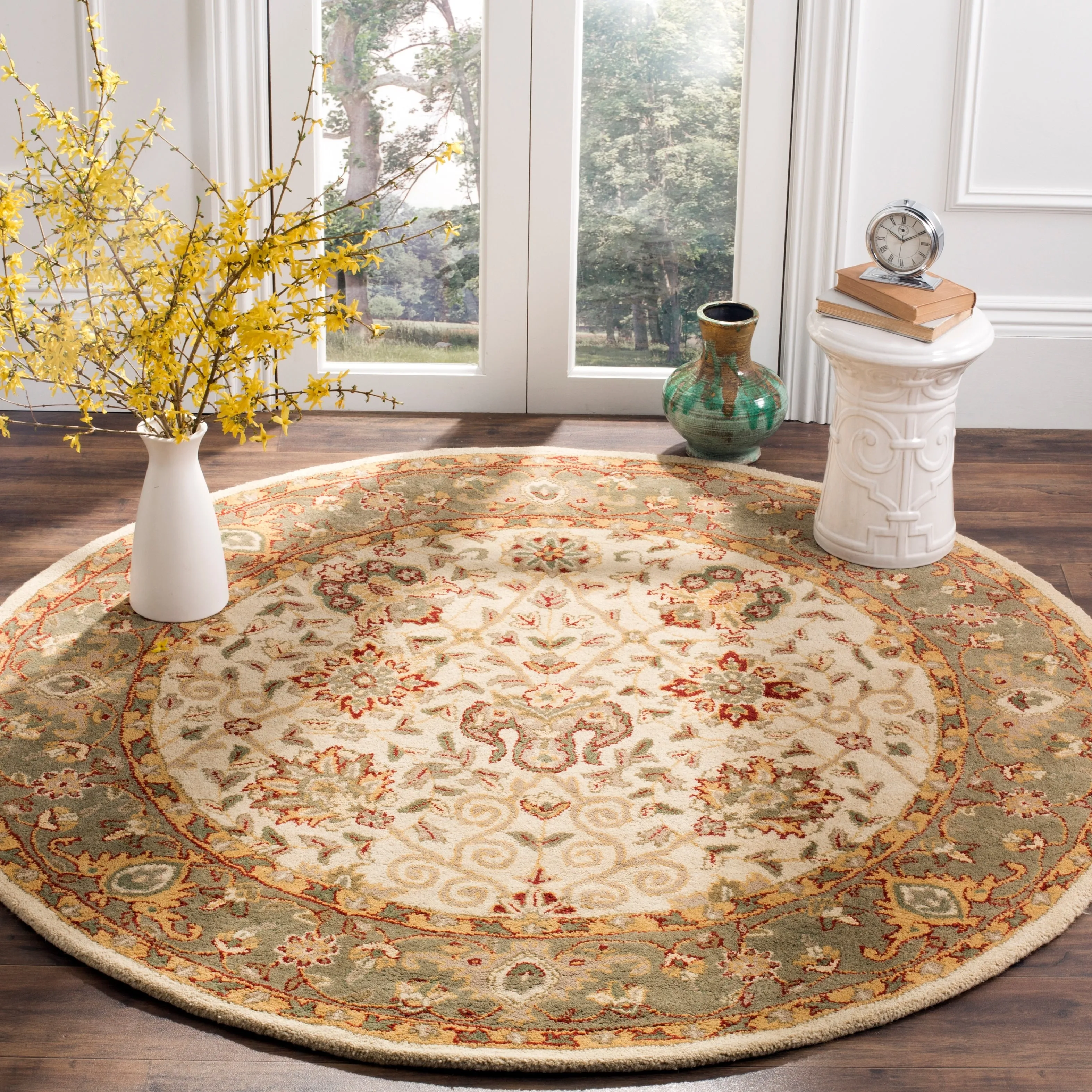 SAFAVIEH Handmade Antiquity Zurie Traditional Oriental Wool Rug