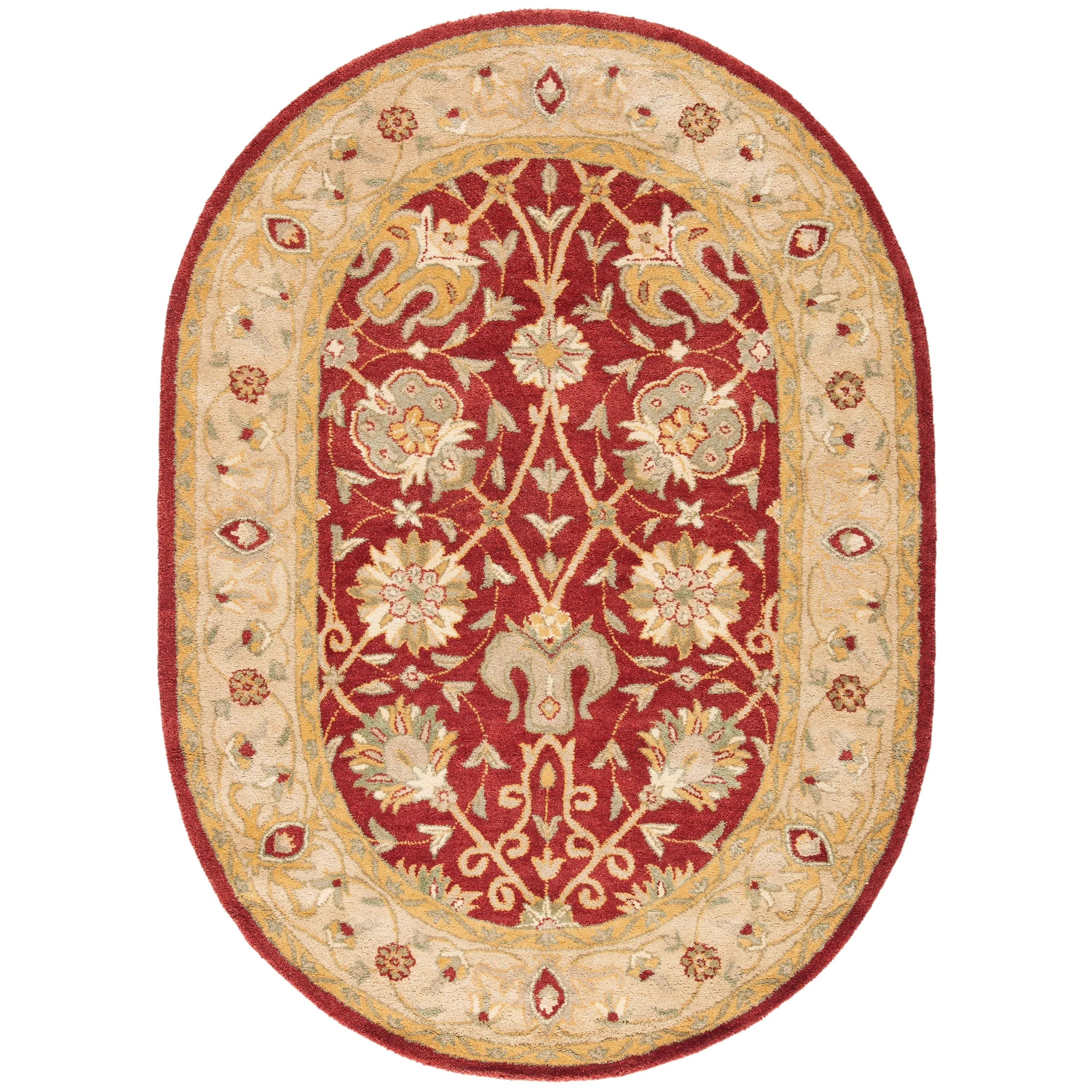 SAFAVIEH Handmade Antiquity Zurie Traditional Oriental Wool Rug