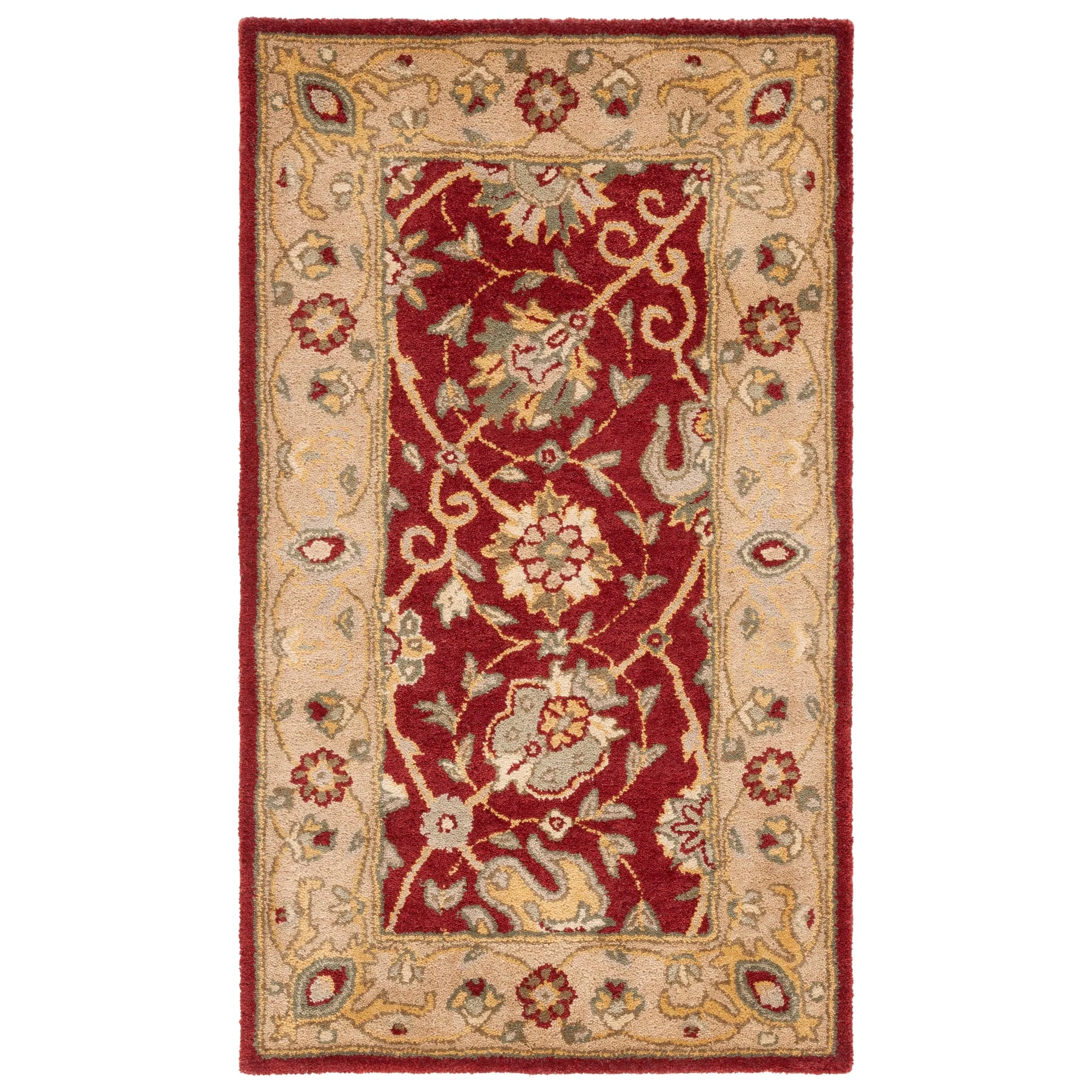 SAFAVIEH Handmade Antiquity Zurie Traditional Oriental Wool Rug