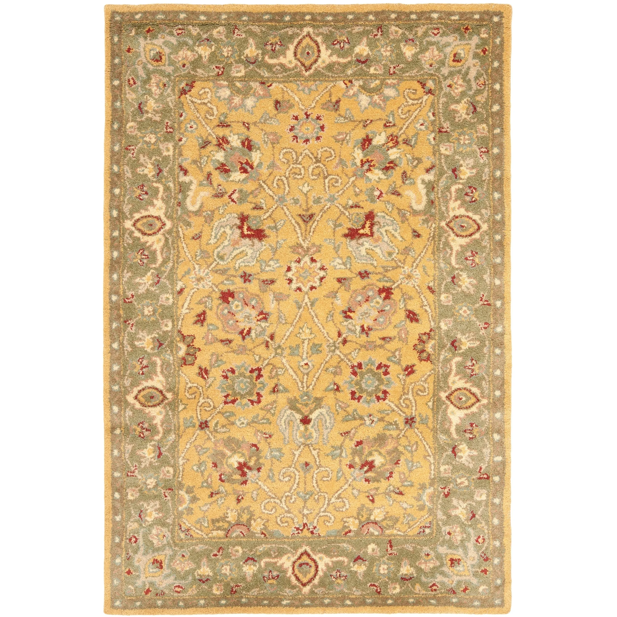 SAFAVIEH Handmade Antiquity Zurie Traditional Oriental Wool Rug