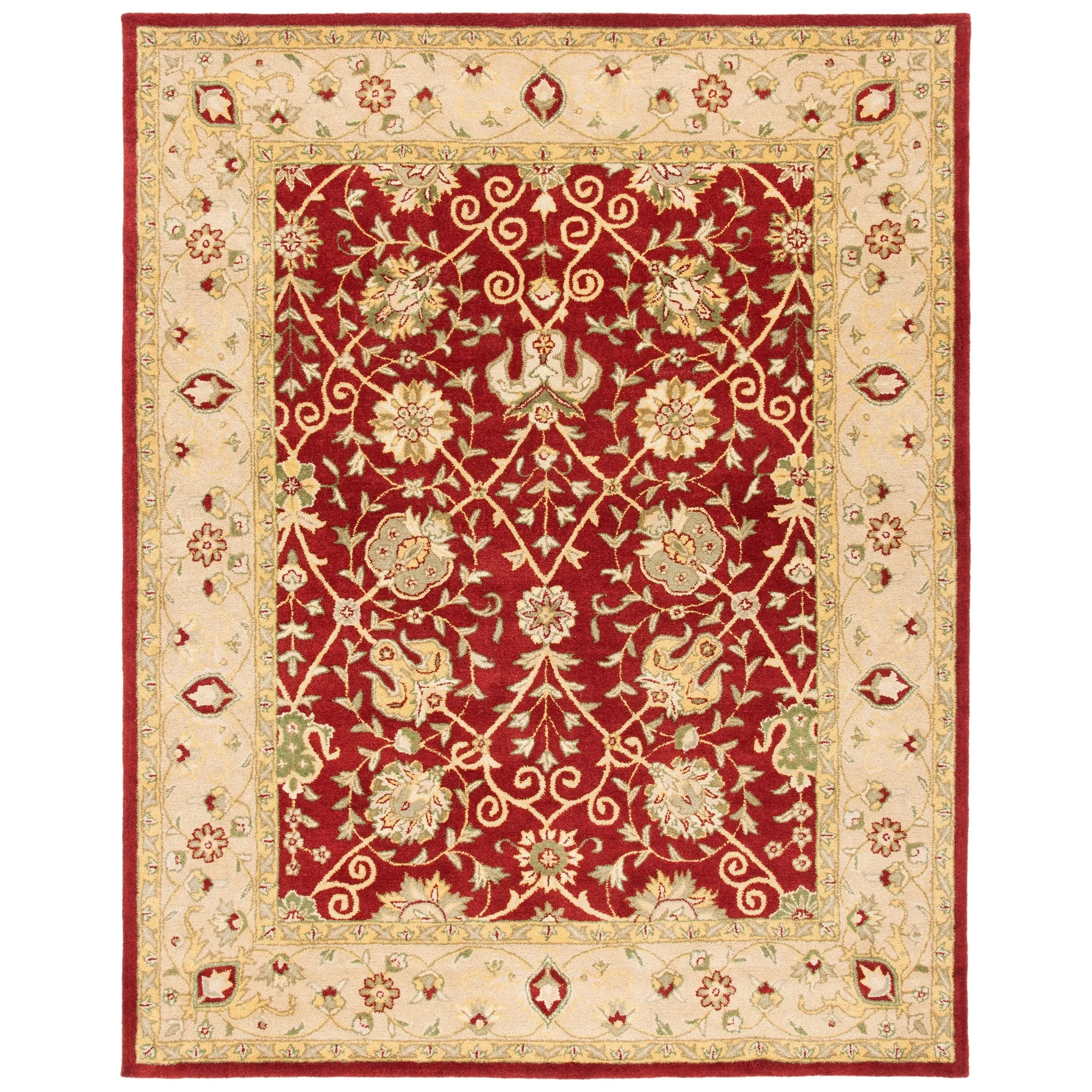 SAFAVIEH Handmade Antiquity Zurie Traditional Oriental Wool Rug