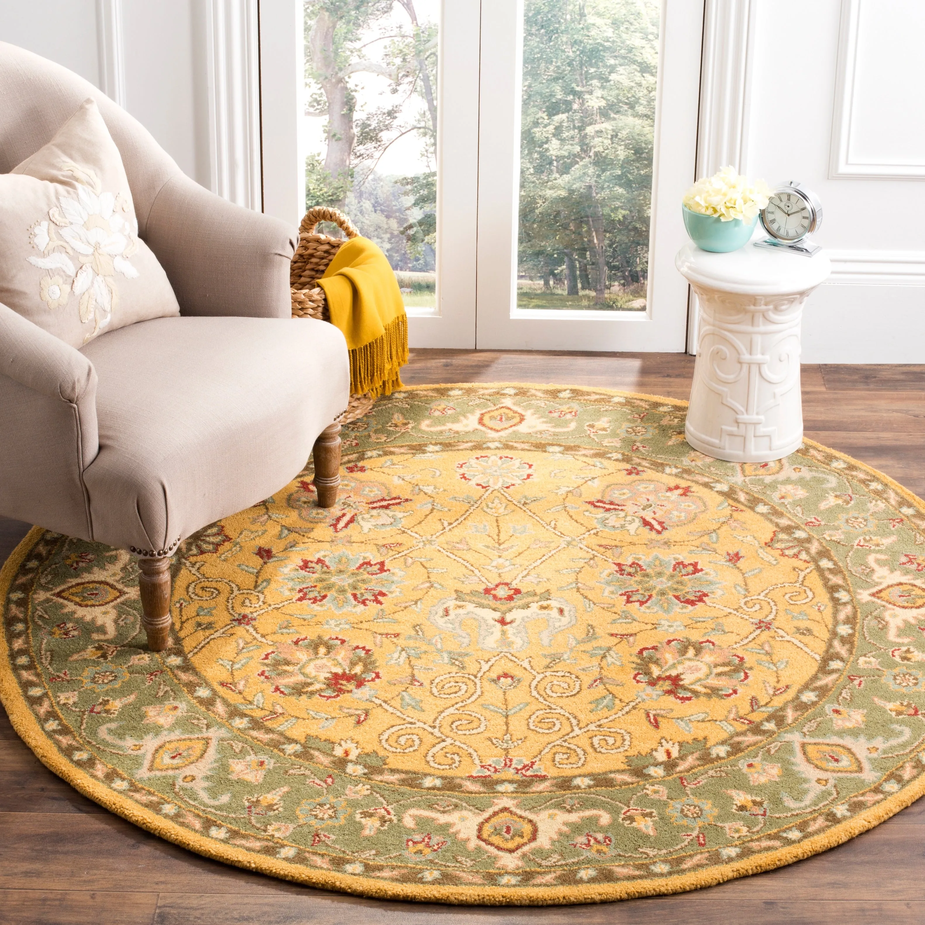 SAFAVIEH Handmade Antiquity Zurie Traditional Oriental Wool Rug