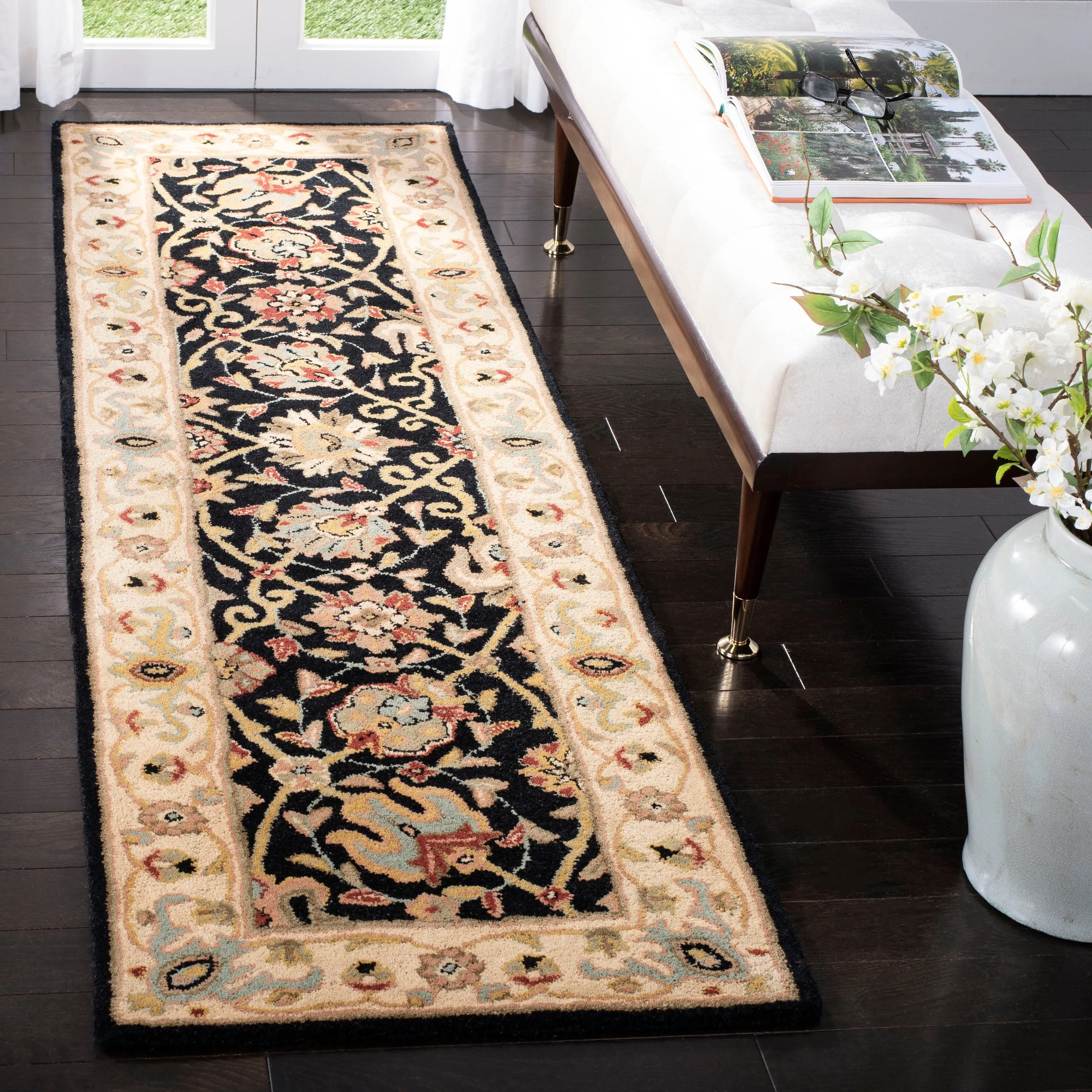 SAFAVIEH Handmade Antiquity Zurie Traditional Oriental Wool Rug