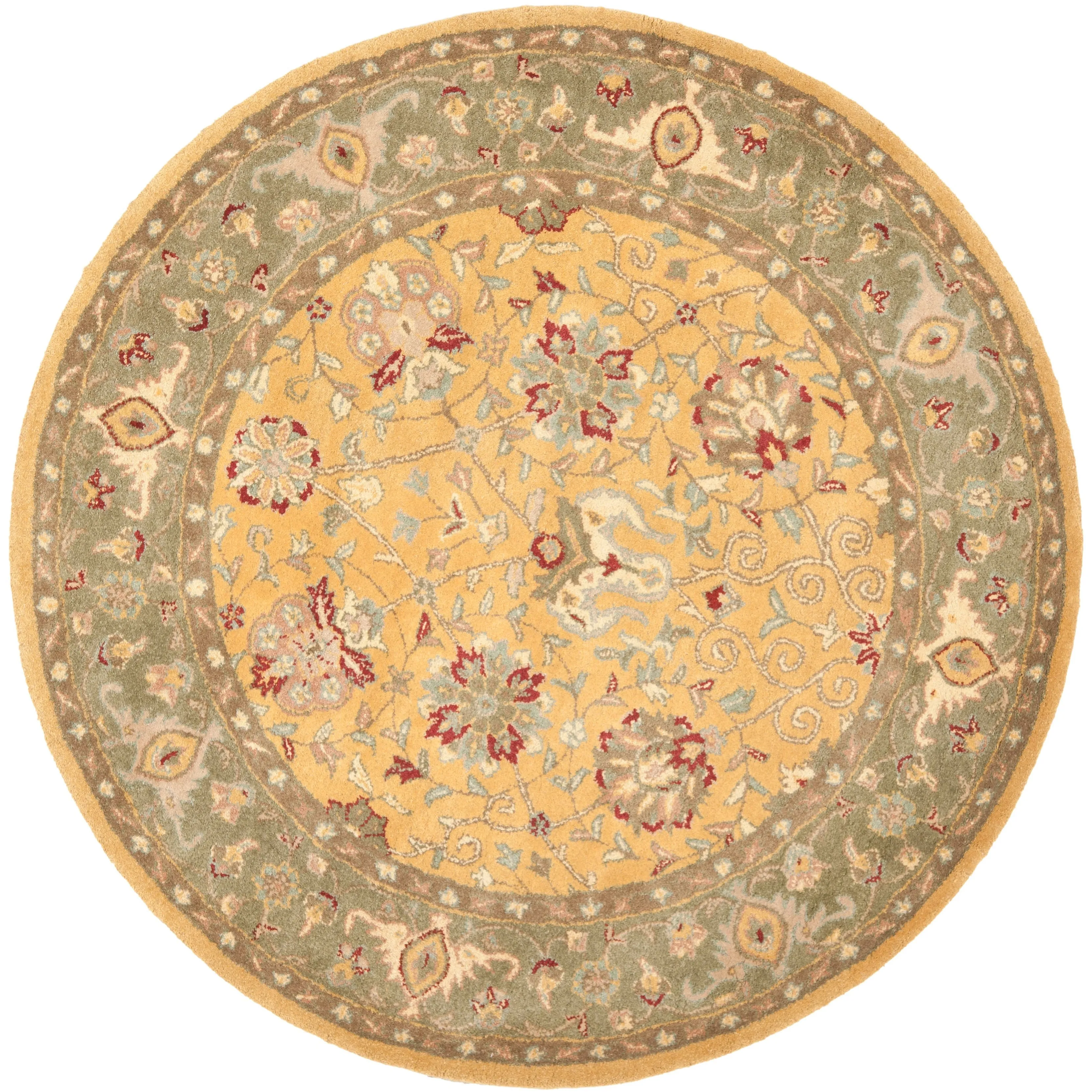 SAFAVIEH Handmade Antiquity Zurie Traditional Oriental Wool Rug
