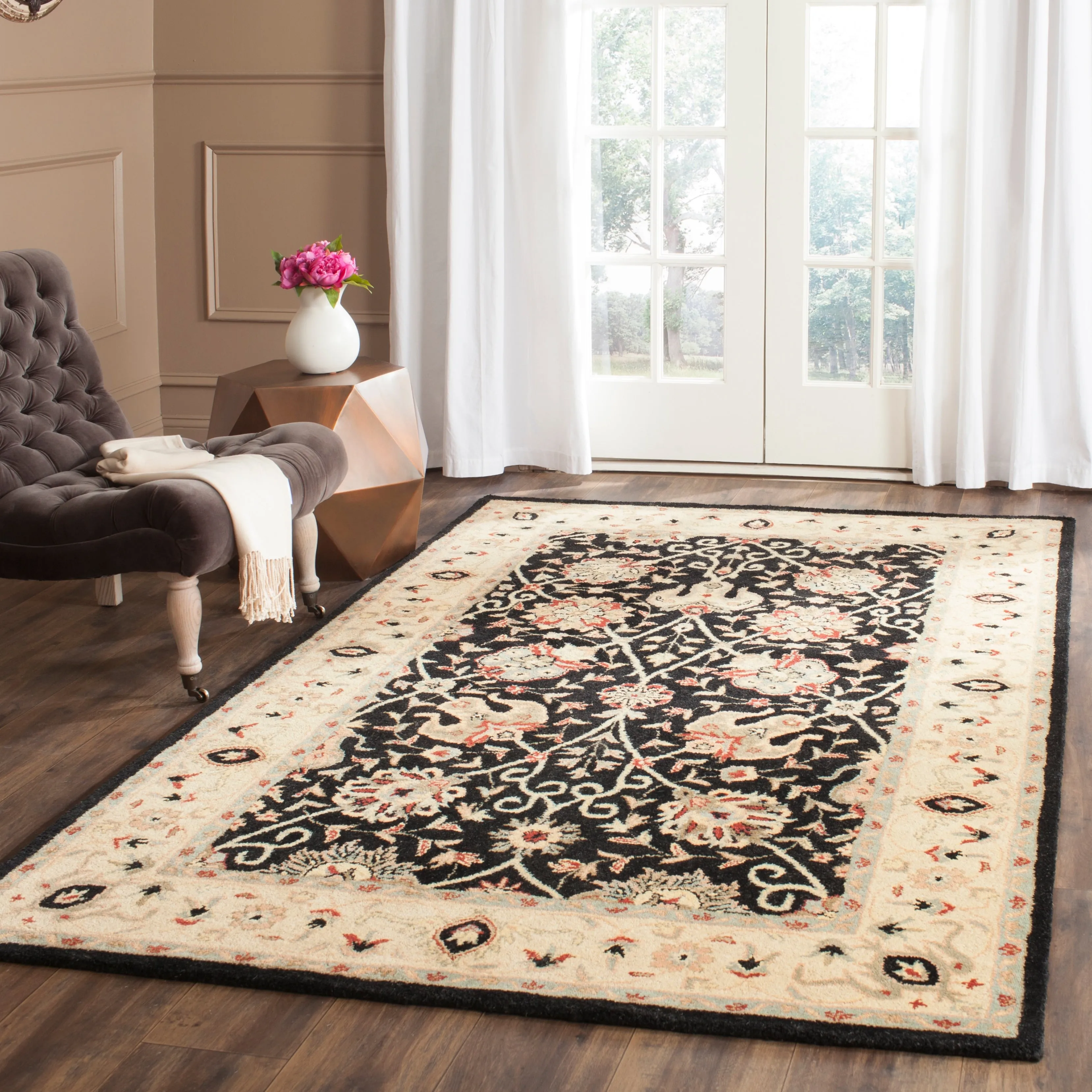 SAFAVIEH Handmade Antiquity Zurie Traditional Oriental Wool Rug