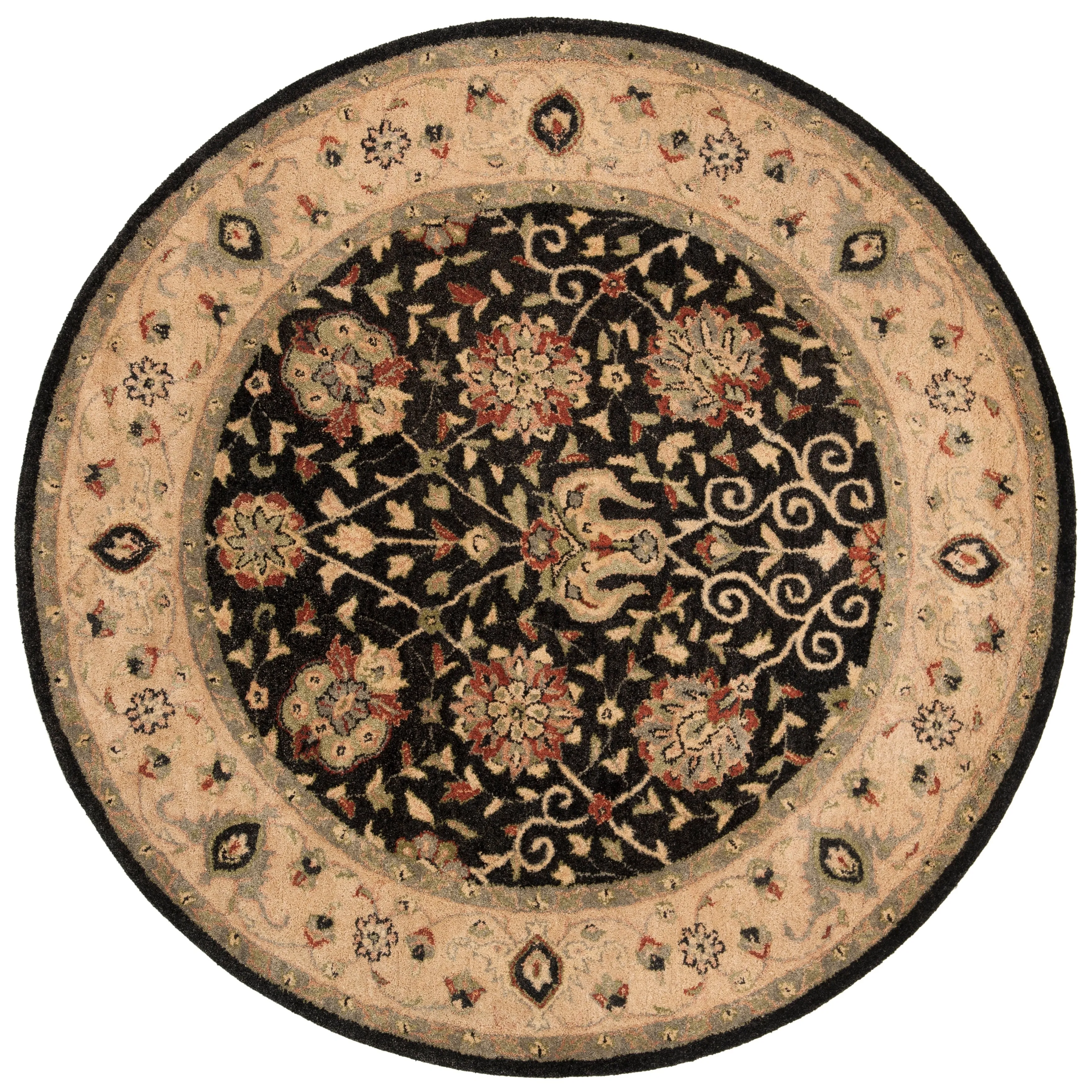 SAFAVIEH Handmade Antiquity Zurie Traditional Oriental Wool Rug
