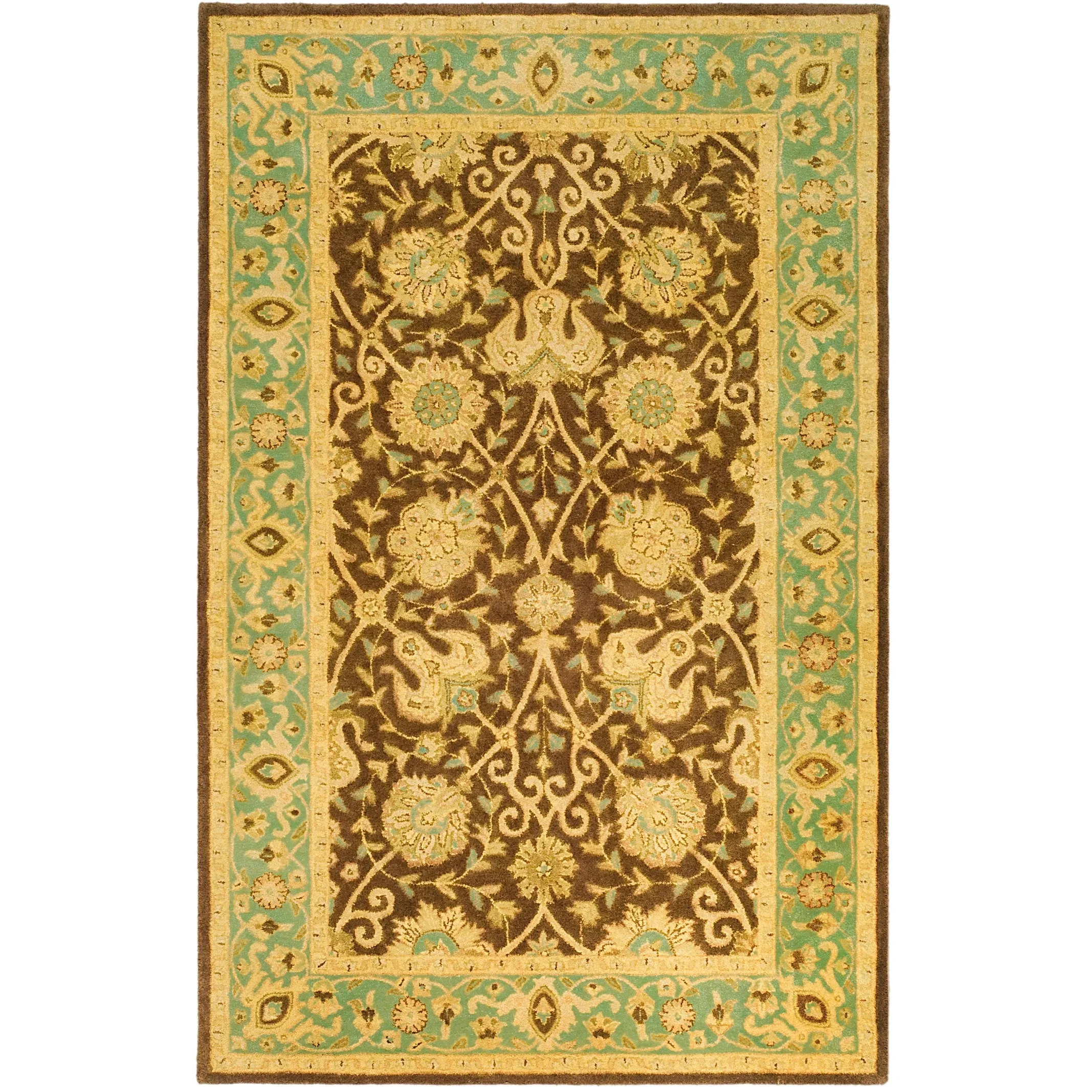 SAFAVIEH Handmade Antiquity Zurie Traditional Oriental Wool Rug