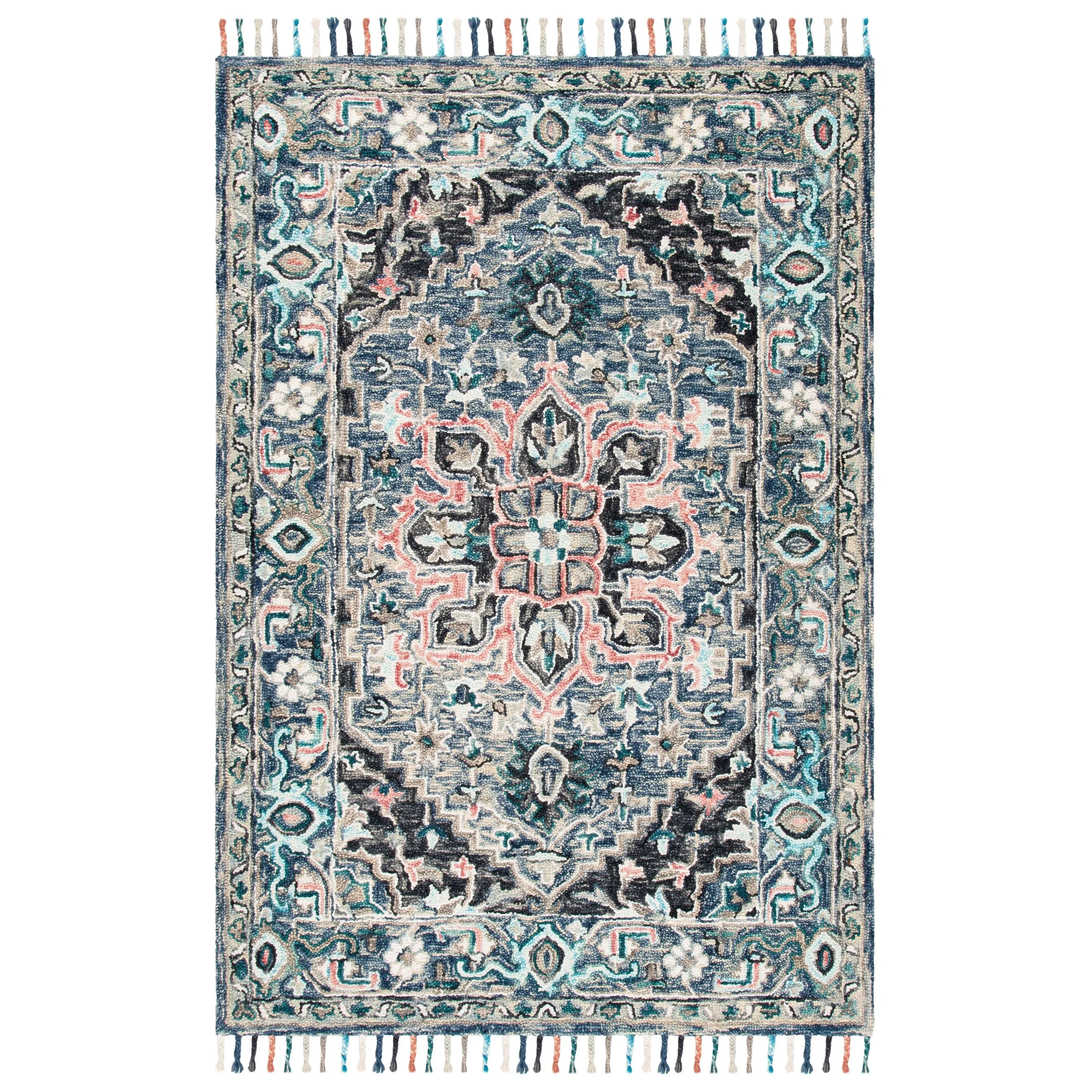SAFAVIEH Handmade Aspen Catrine Boho Wool Tassel Rug