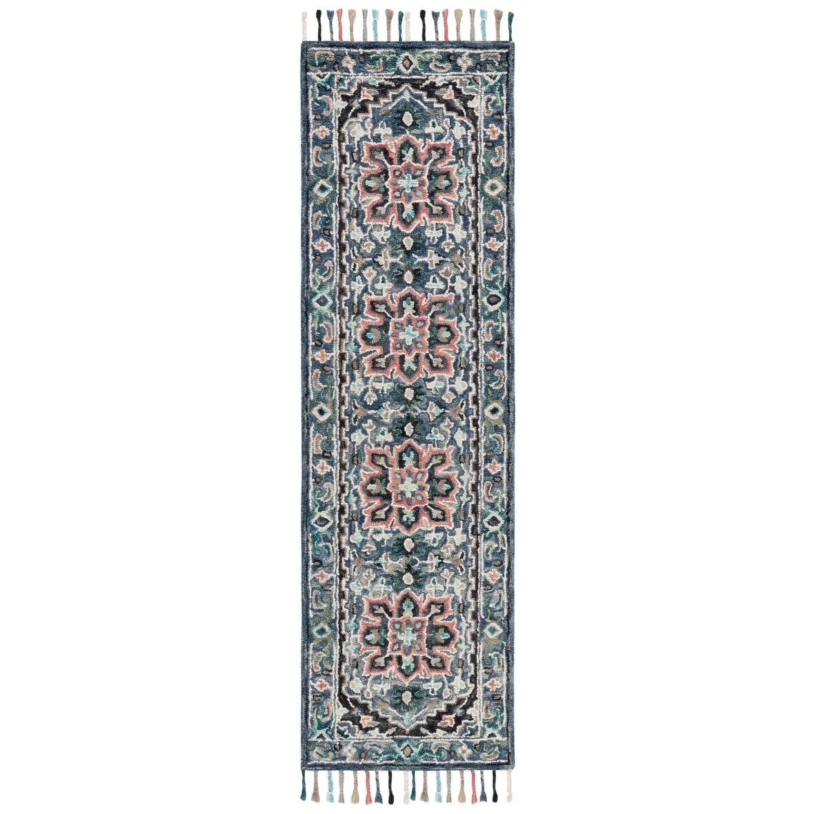 SAFAVIEH Handmade Aspen Catrine Boho Wool Tassel Rug
