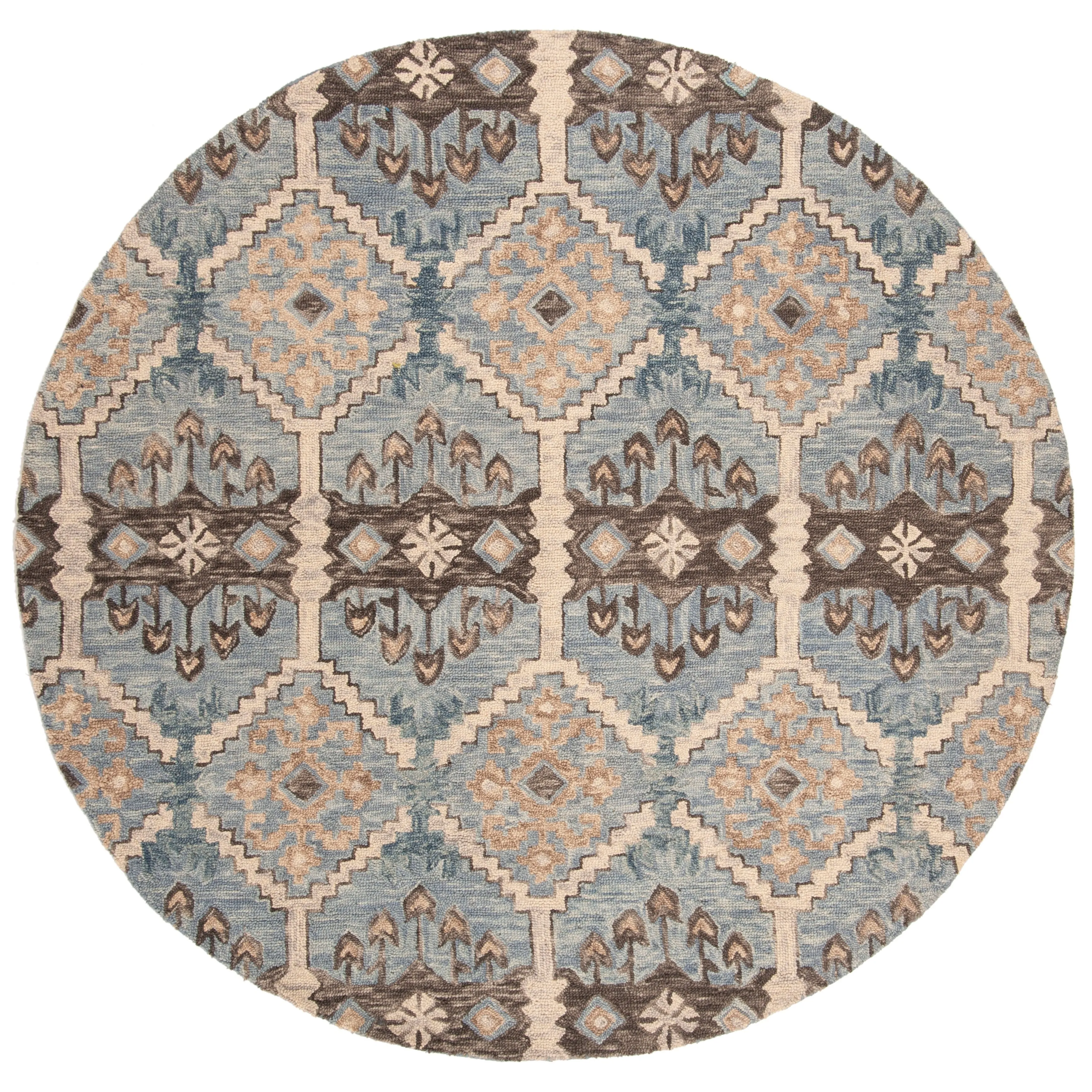 SAFAVIEH Handmade Aspen Dickie Boho Tribal Wool Rug