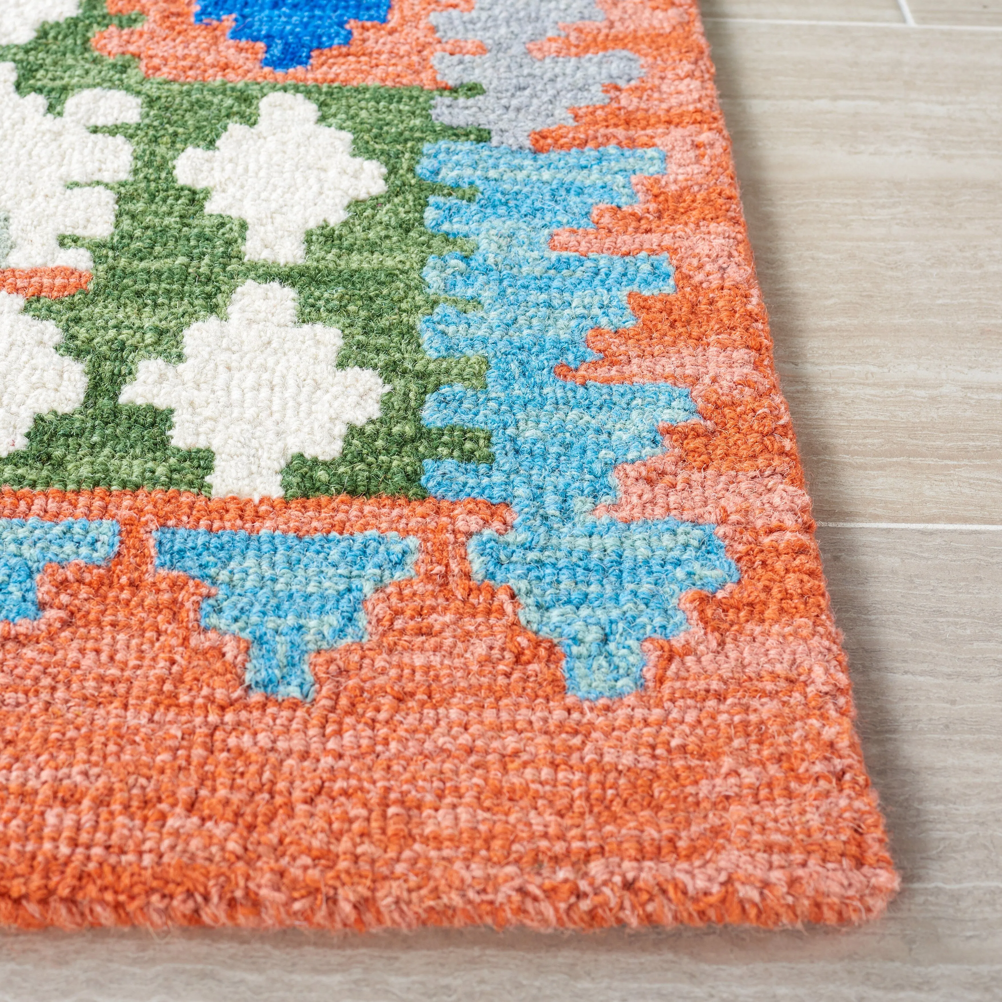 SAFAVIEH Handmade Aspen Mendushe Boho Wool Rug