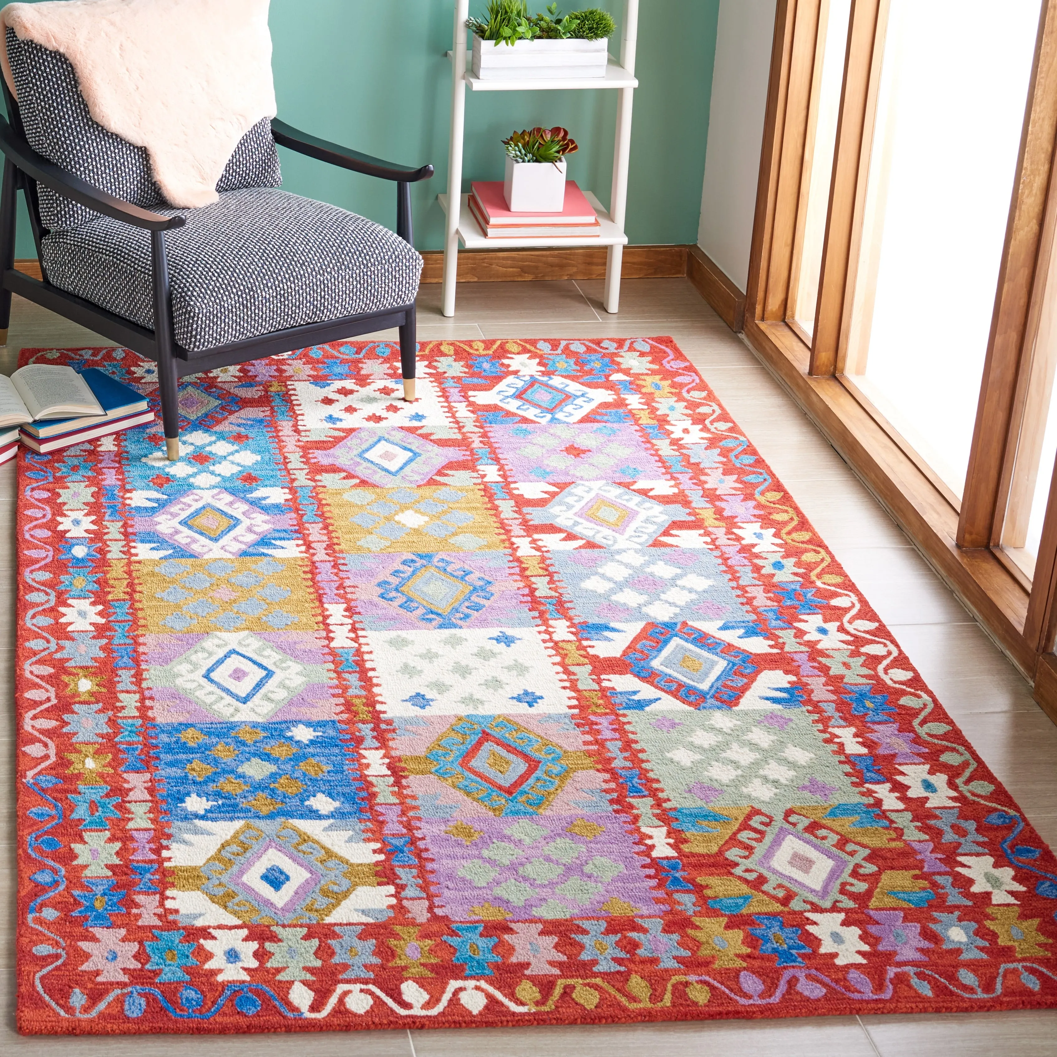 SAFAVIEH Handmade Aspen orkatla Boho Tribal Wool Rug
