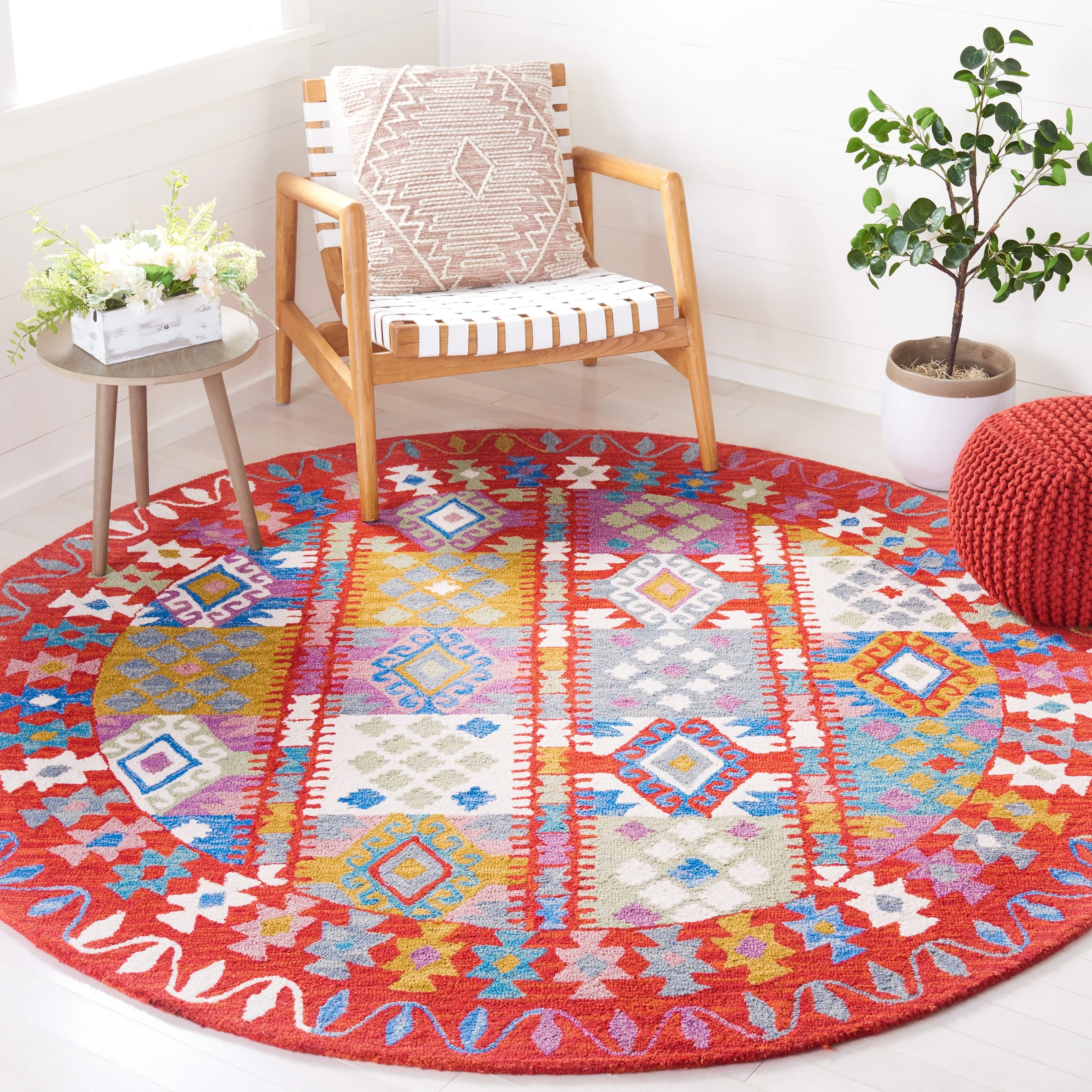 SAFAVIEH Handmade Aspen orkatla Boho Tribal Wool Rug