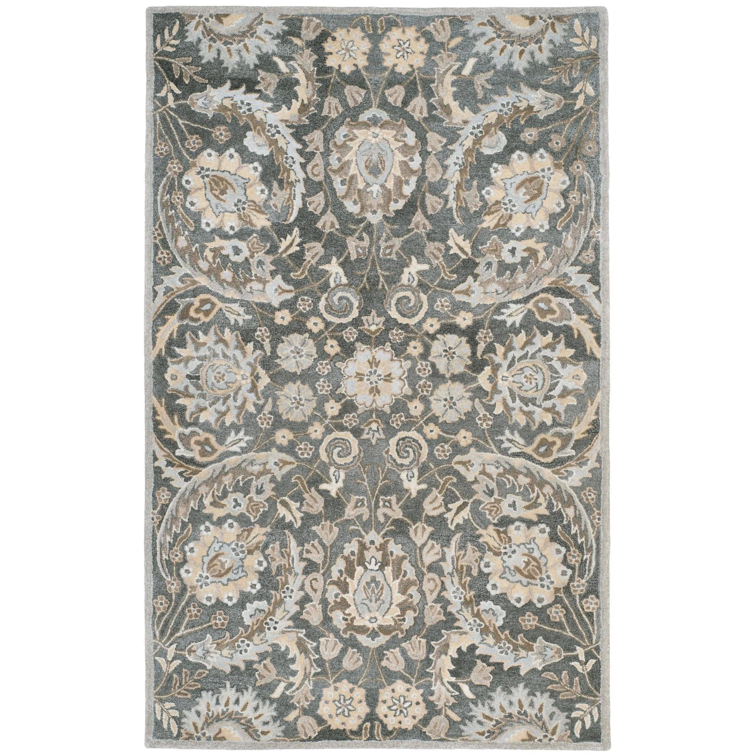 SAFAVIEH Handmade Bella Tifenn Modern Floral Wool Rug