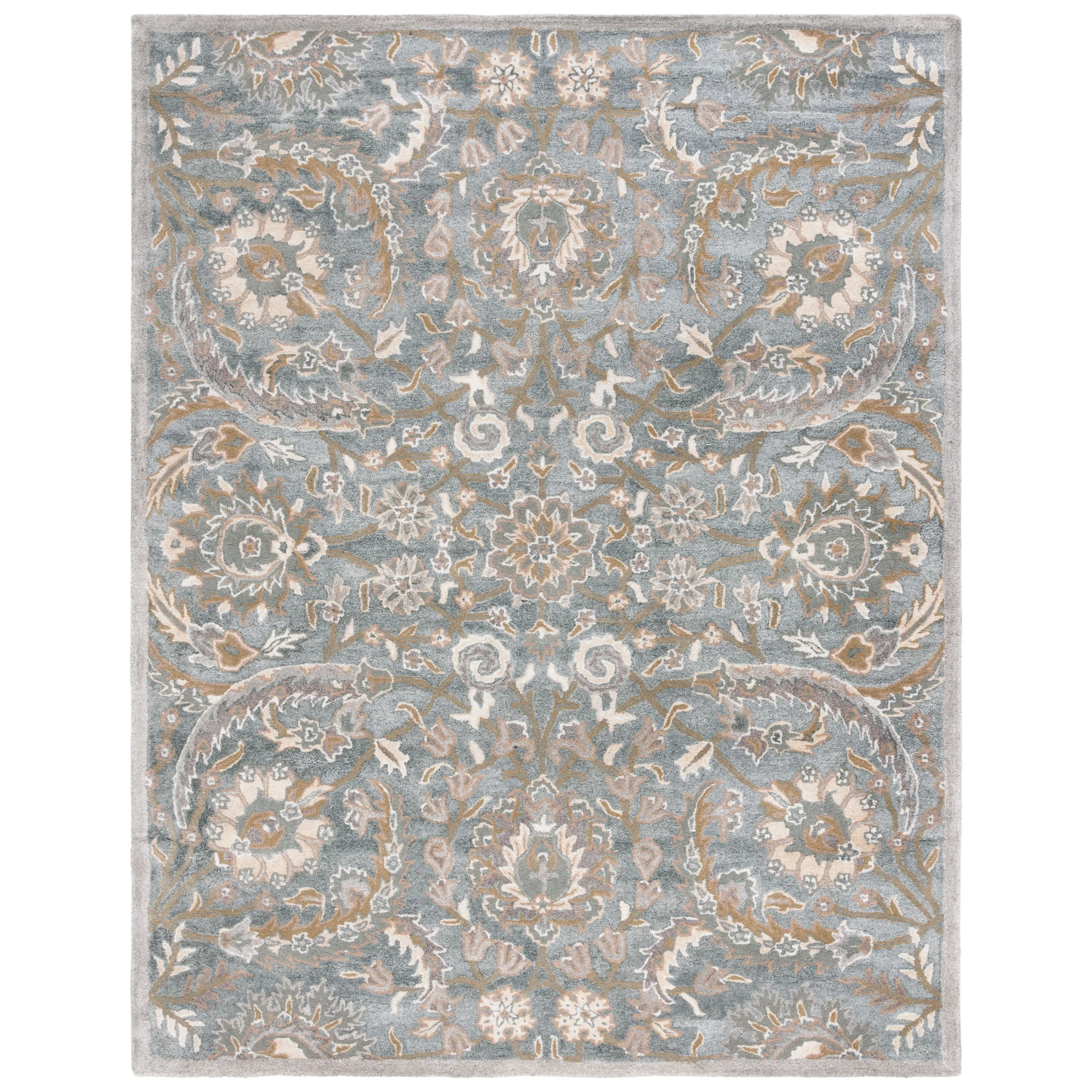 SAFAVIEH Handmade Bella Tifenn Modern Floral Wool Rug