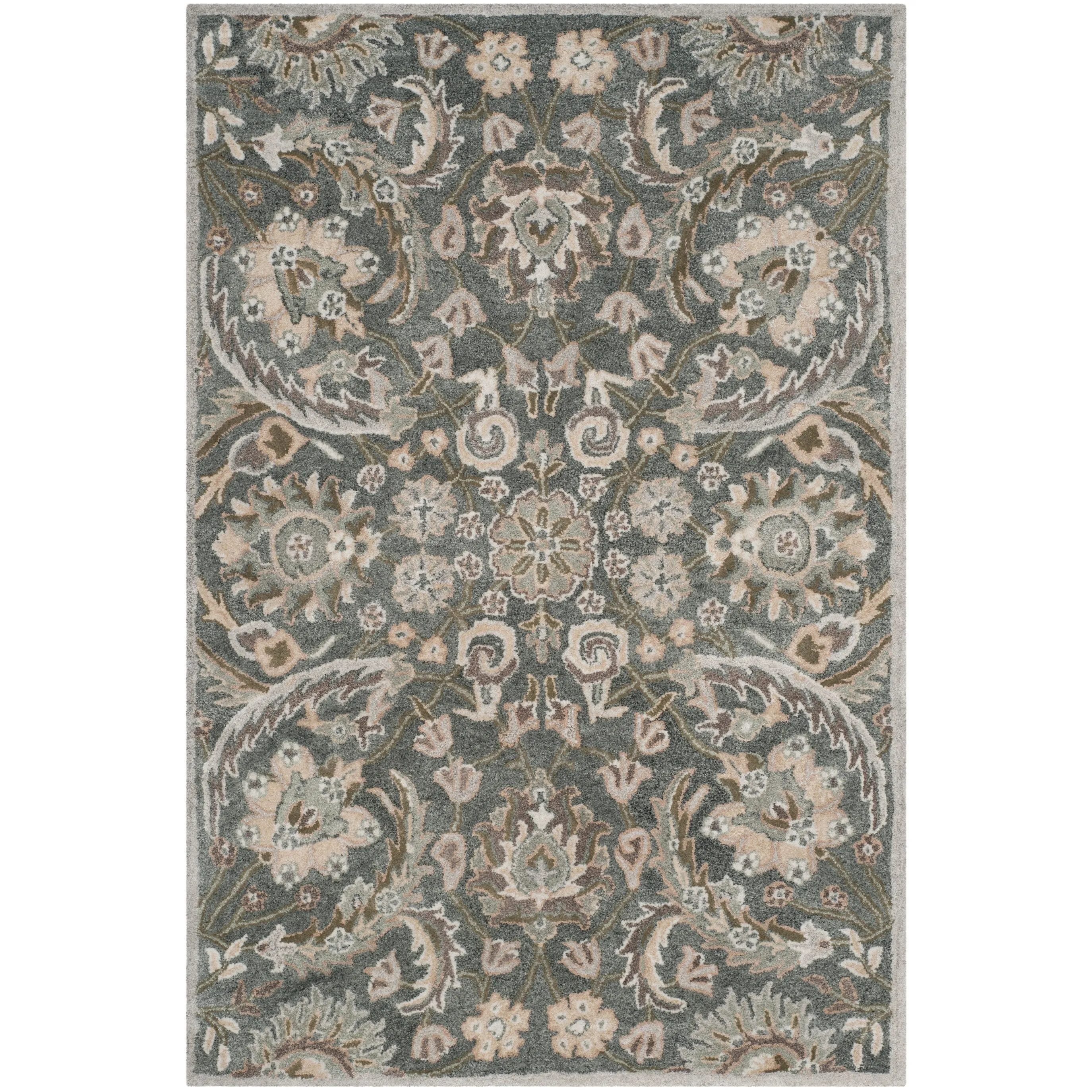 SAFAVIEH Handmade Bella Tifenn Modern Floral Wool Rug