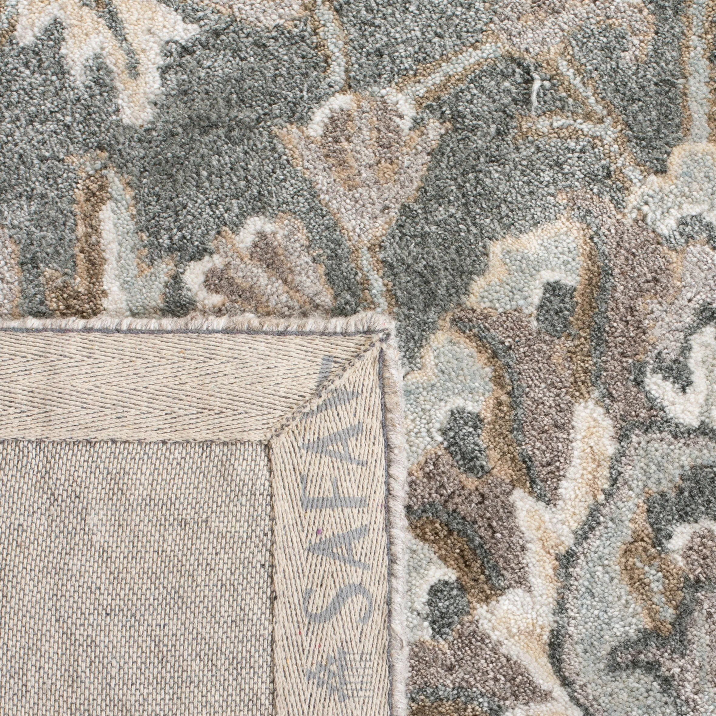 SAFAVIEH Handmade Bella Tifenn Modern Floral Wool Rug