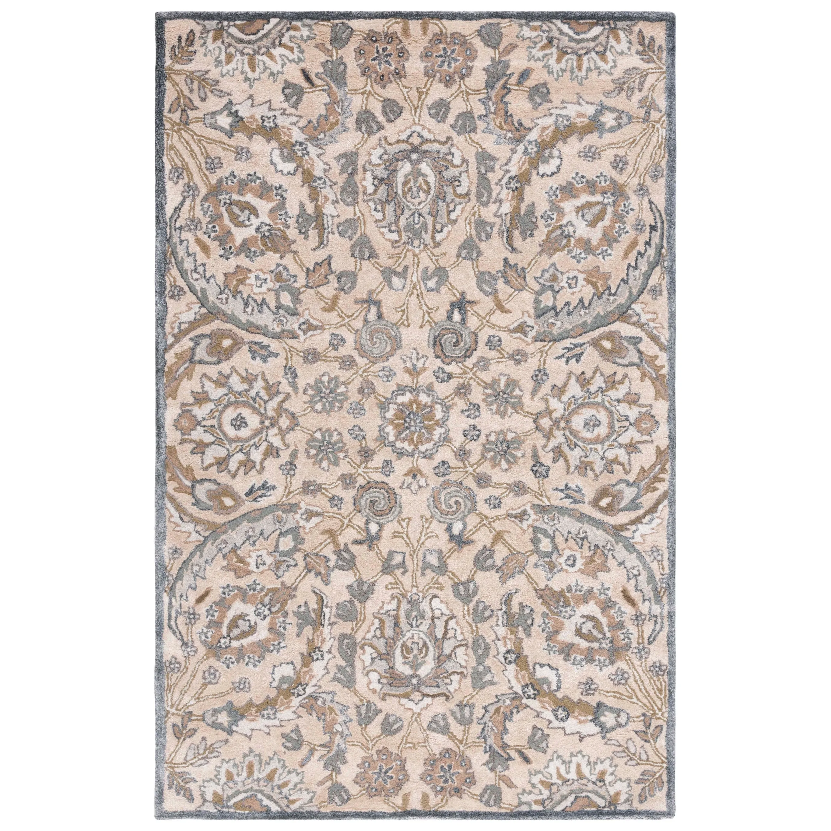 SAFAVIEH Handmade Bella Tifenn Modern Floral Wool Rug