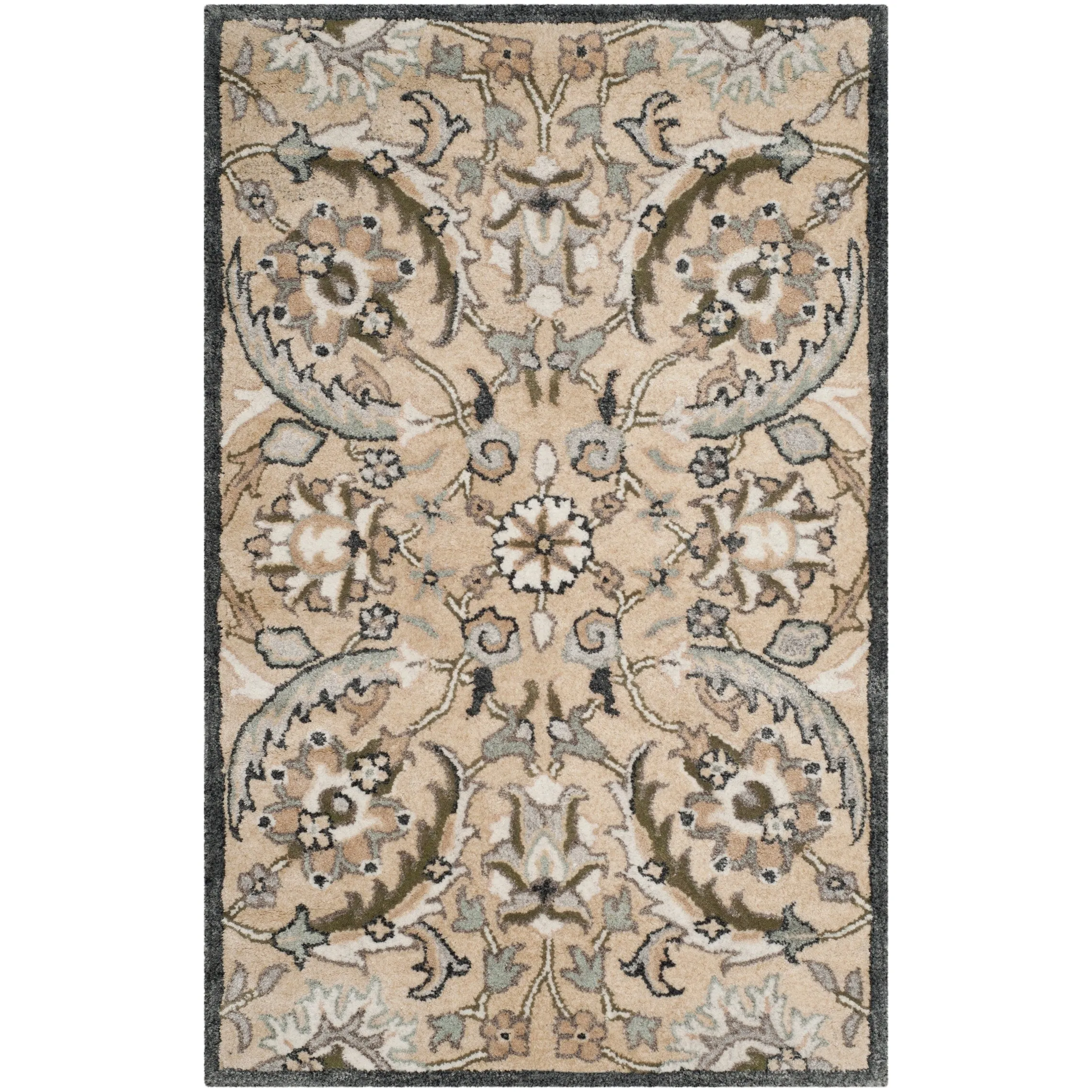 SAFAVIEH Handmade Bella Tifenn Modern Floral Wool Rug