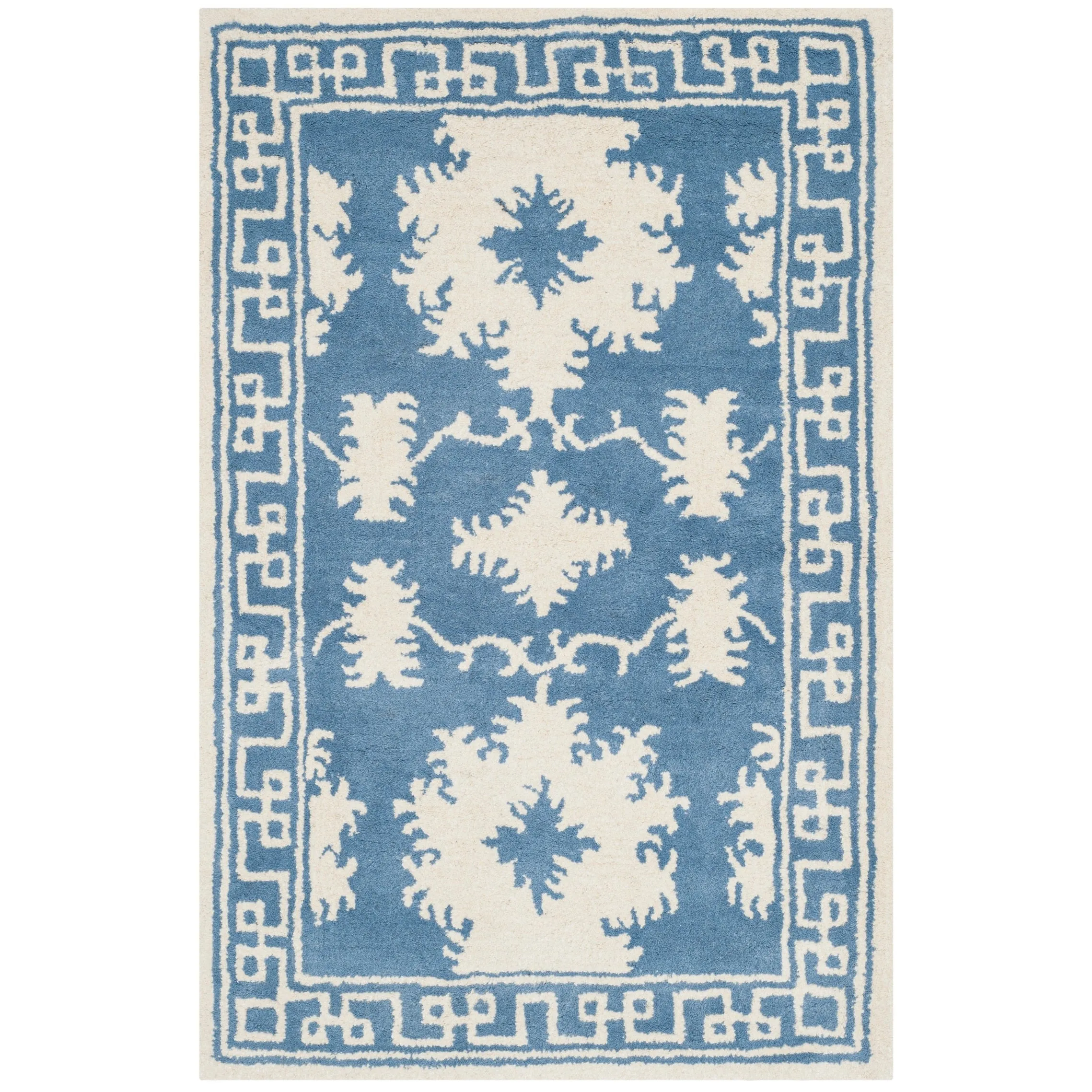 SAFAVIEH Handmade Bella Yosun Modern Floral Wool Rug