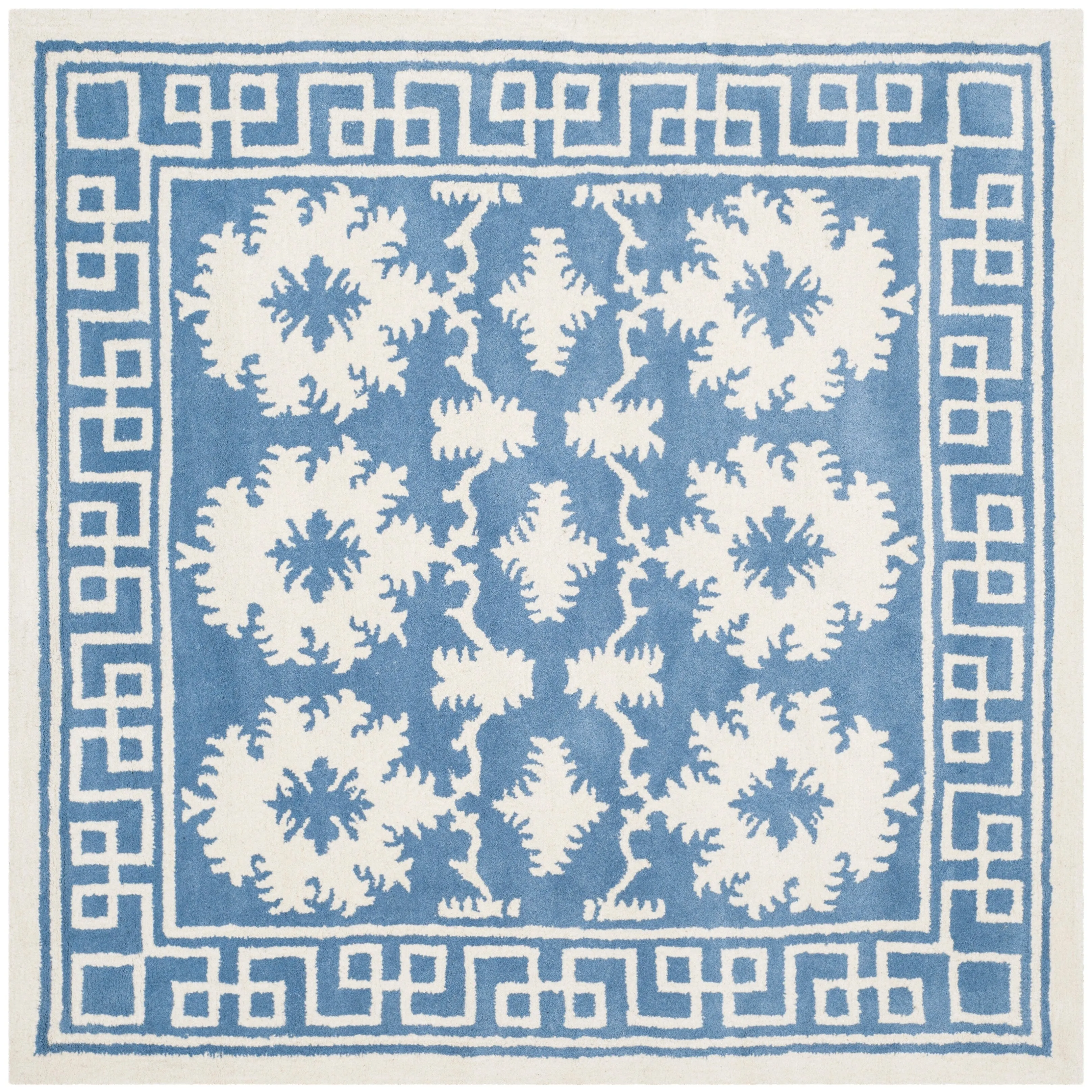 SAFAVIEH Handmade Bella Yosun Modern Floral Wool Rug