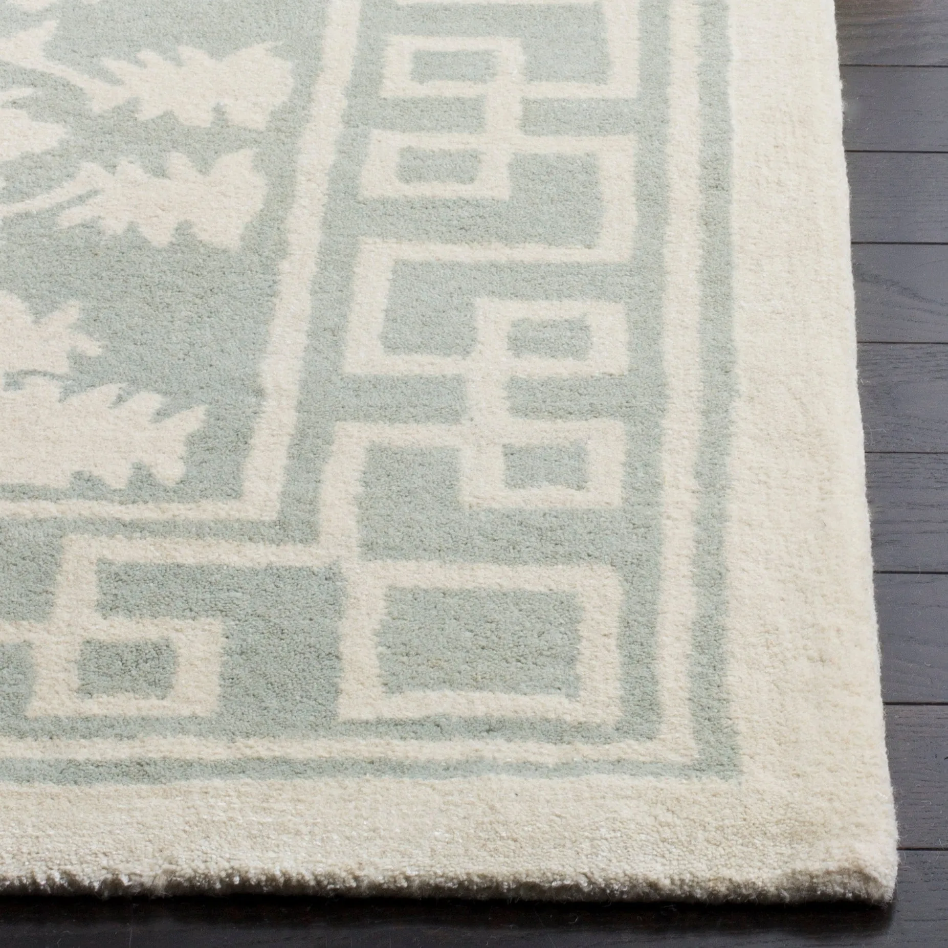 SAFAVIEH Handmade Bella Yosun Modern Floral Wool Rug
