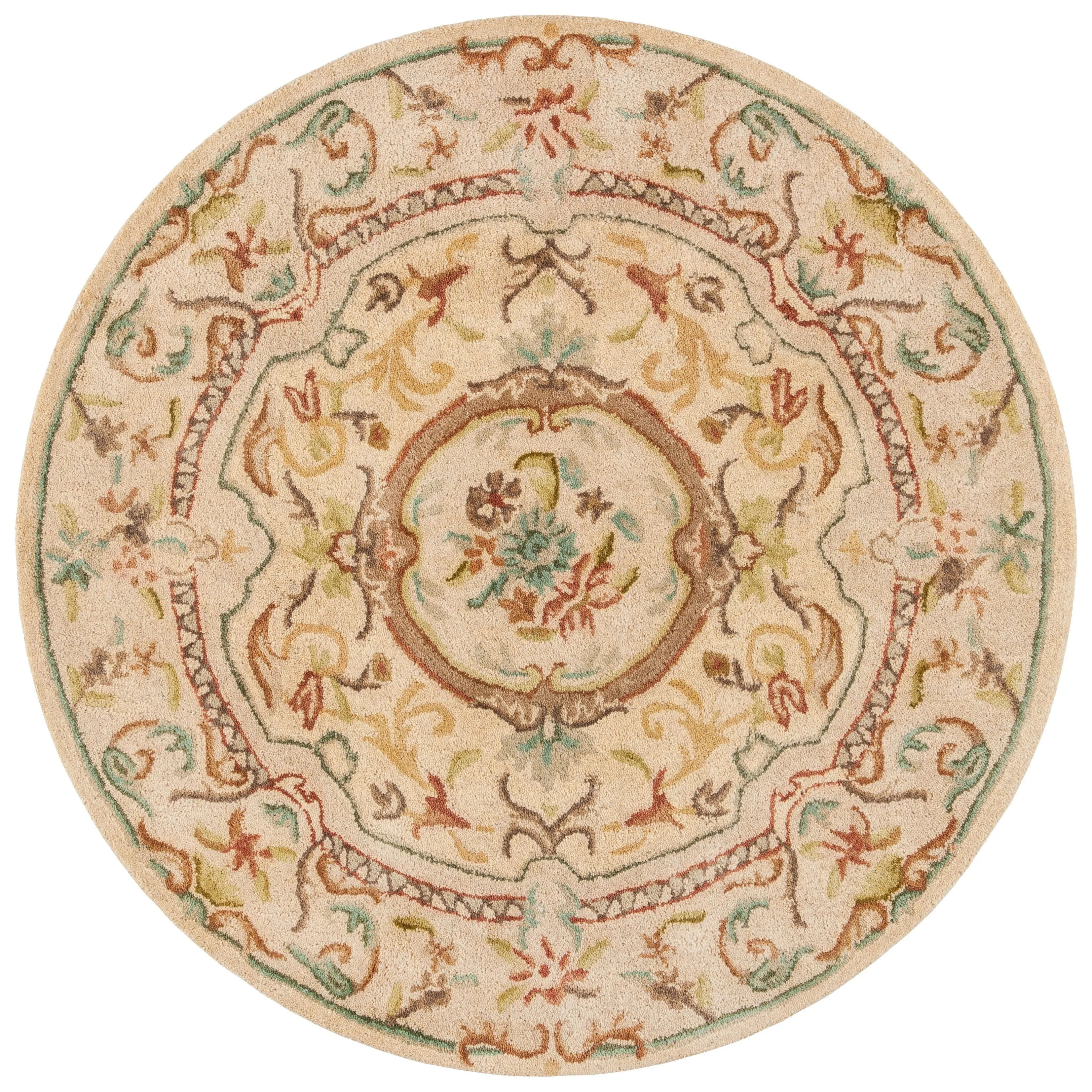 SAFAVIEH Handmade Bergama Agnetha Oriental Wool Rug