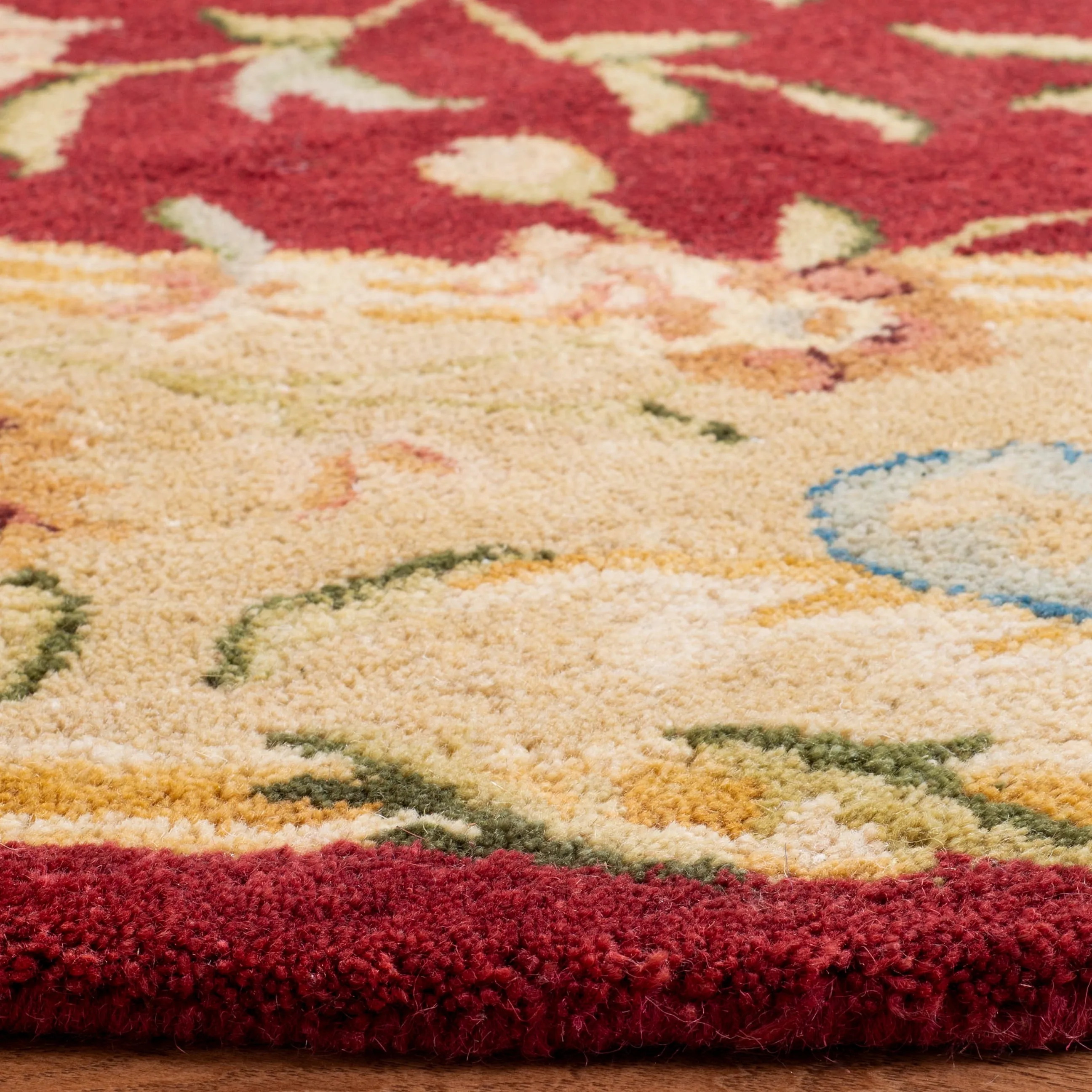 SAFAVIEH Handmade Bergama Andere Oriental Hand-spun Wool Rug