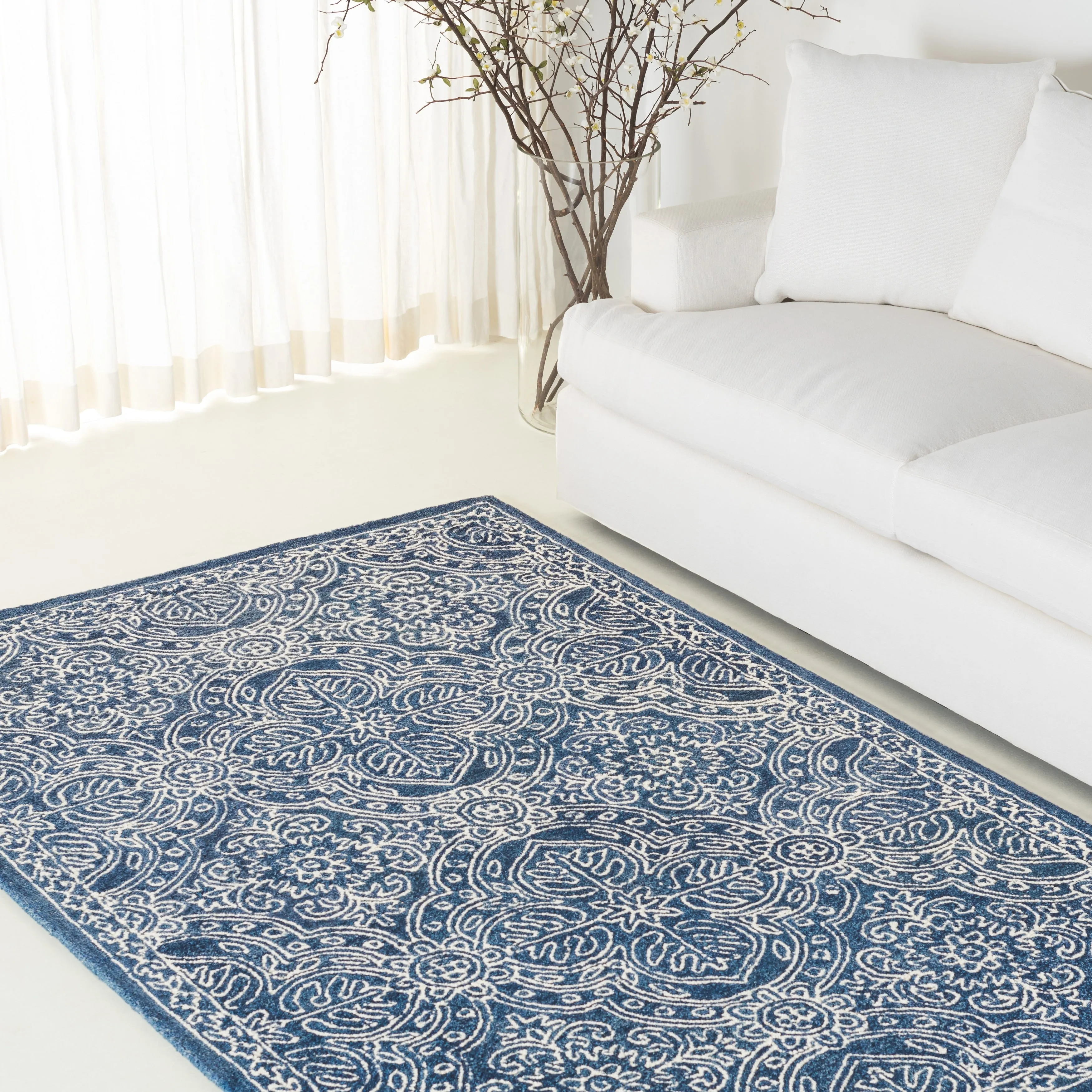 SAFAVIEH Handmade Bergama Andere Oriental Hand-spun Wool Rug