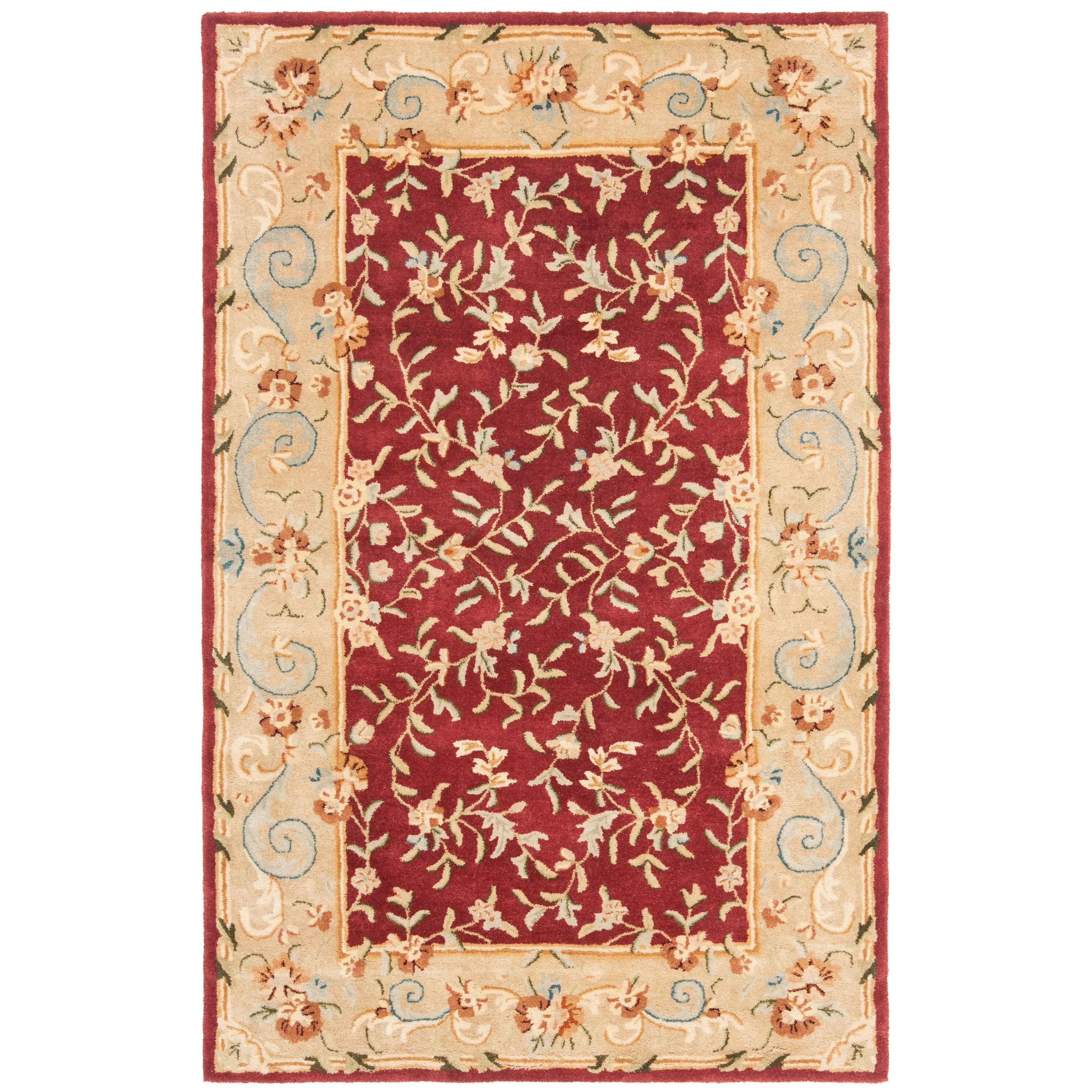 SAFAVIEH Handmade Bergama Andere Oriental Hand-spun Wool Rug