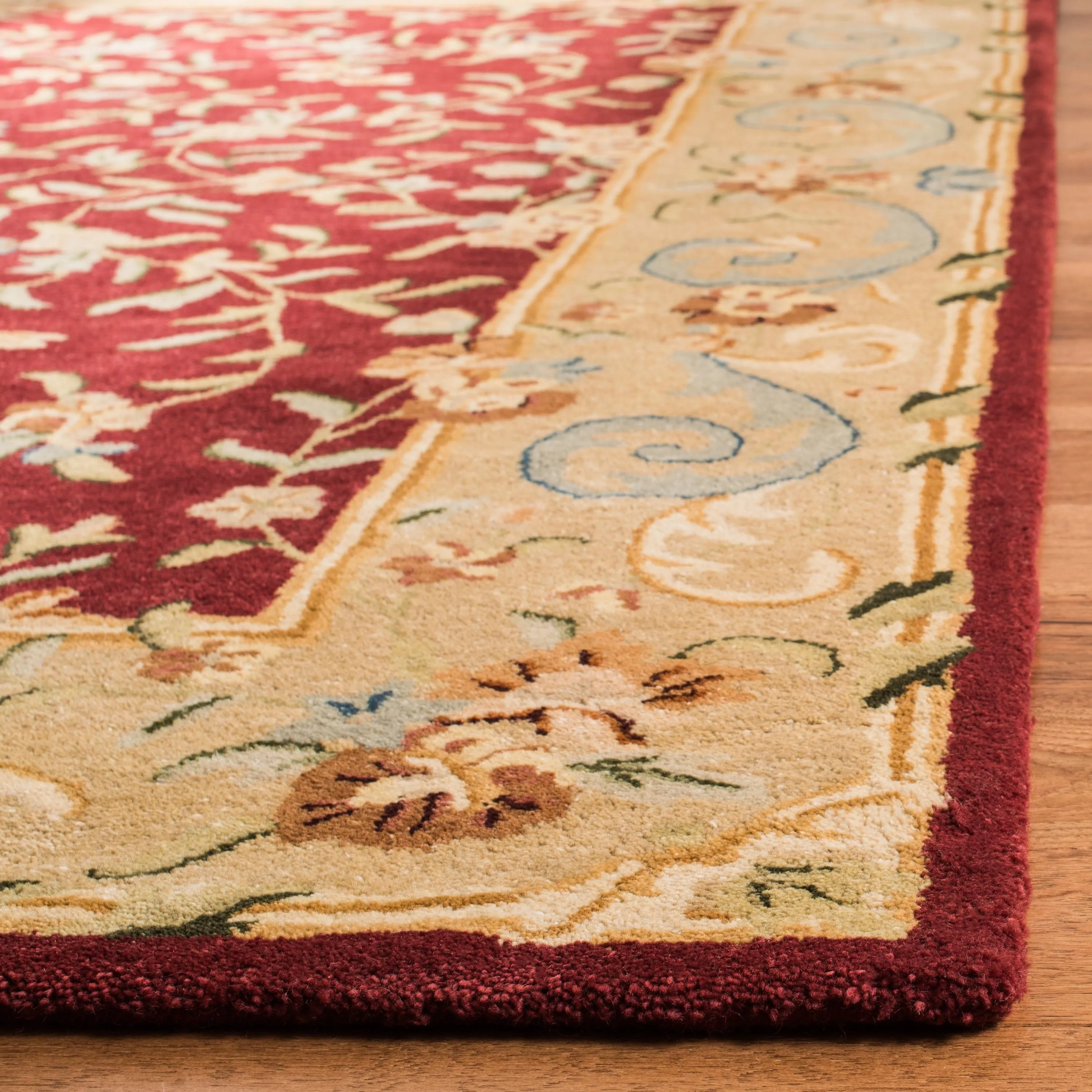 SAFAVIEH Handmade Bergama Andere Oriental Hand-spun Wool Rug