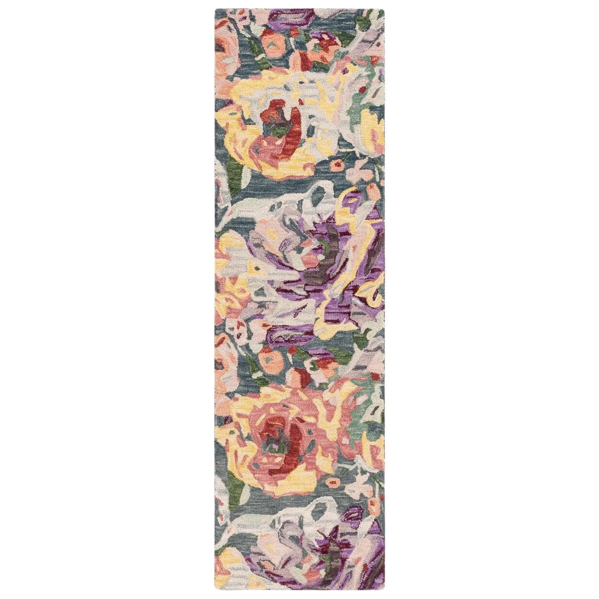 SAFAVIEH Handmade Blossom Stavroula French Country Floral Wool Rug