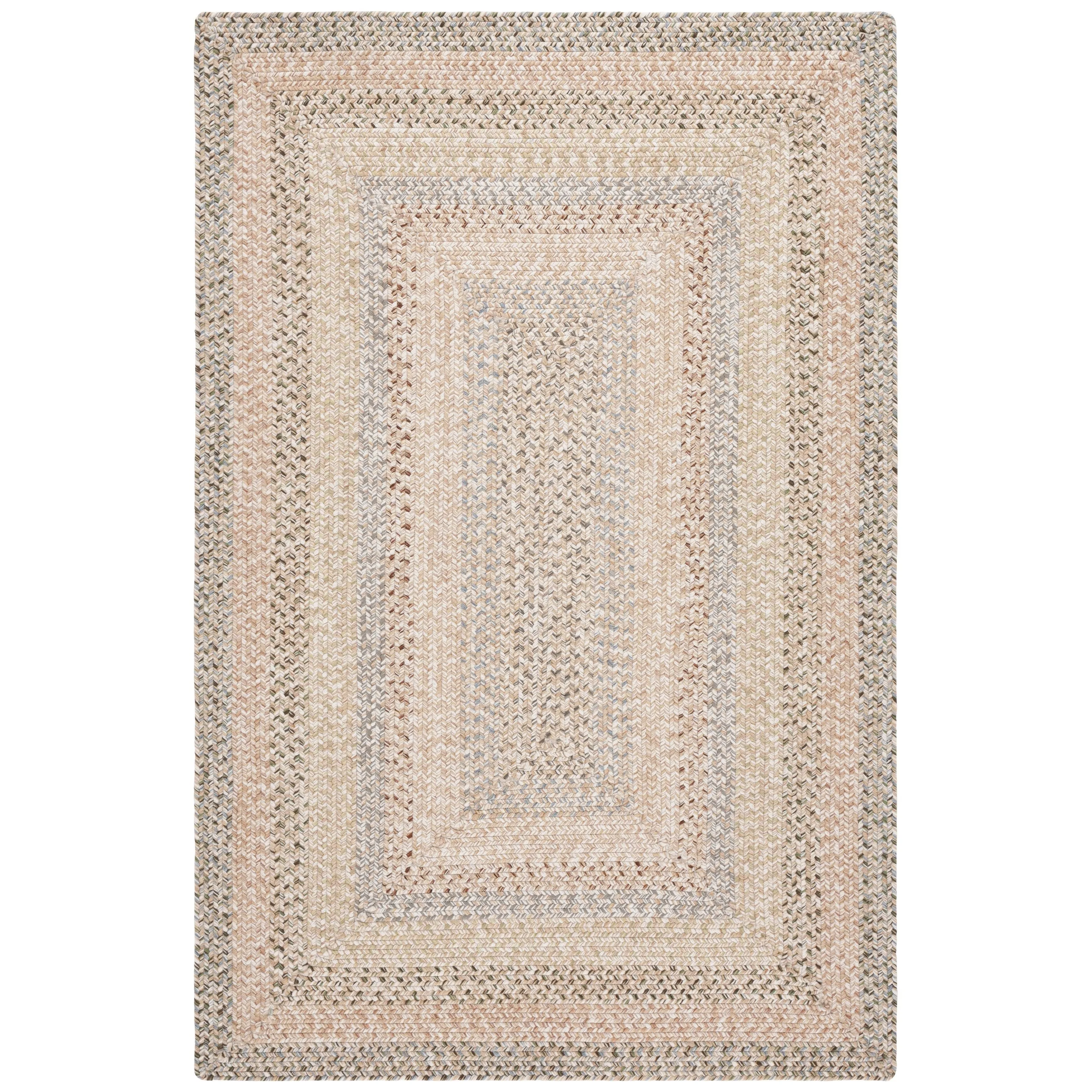 SAFAVIEH Handmade Braided Hrodny Machine Washable Country Rug