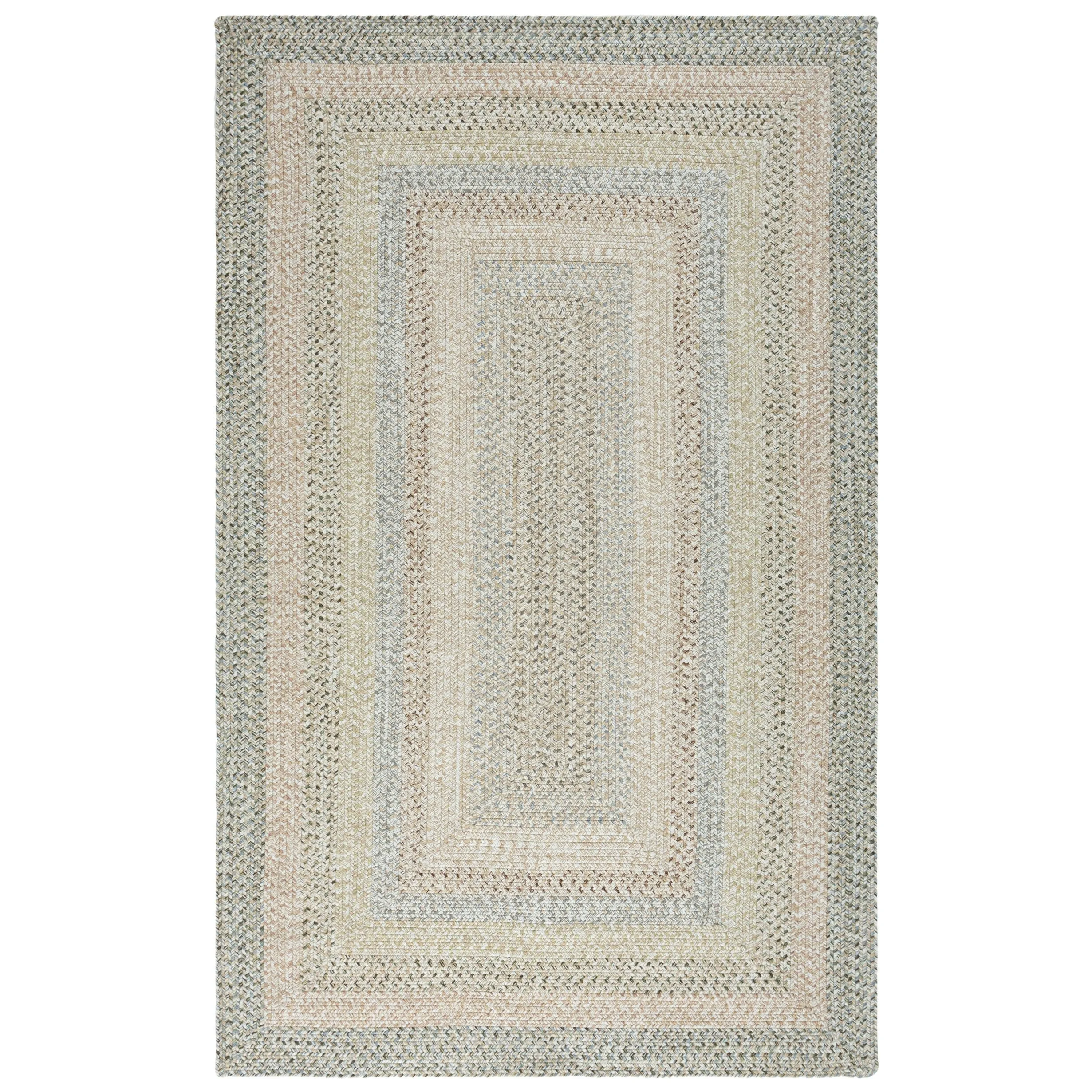 SAFAVIEH Handmade Braided Hrodny Machine Washable Country Rug