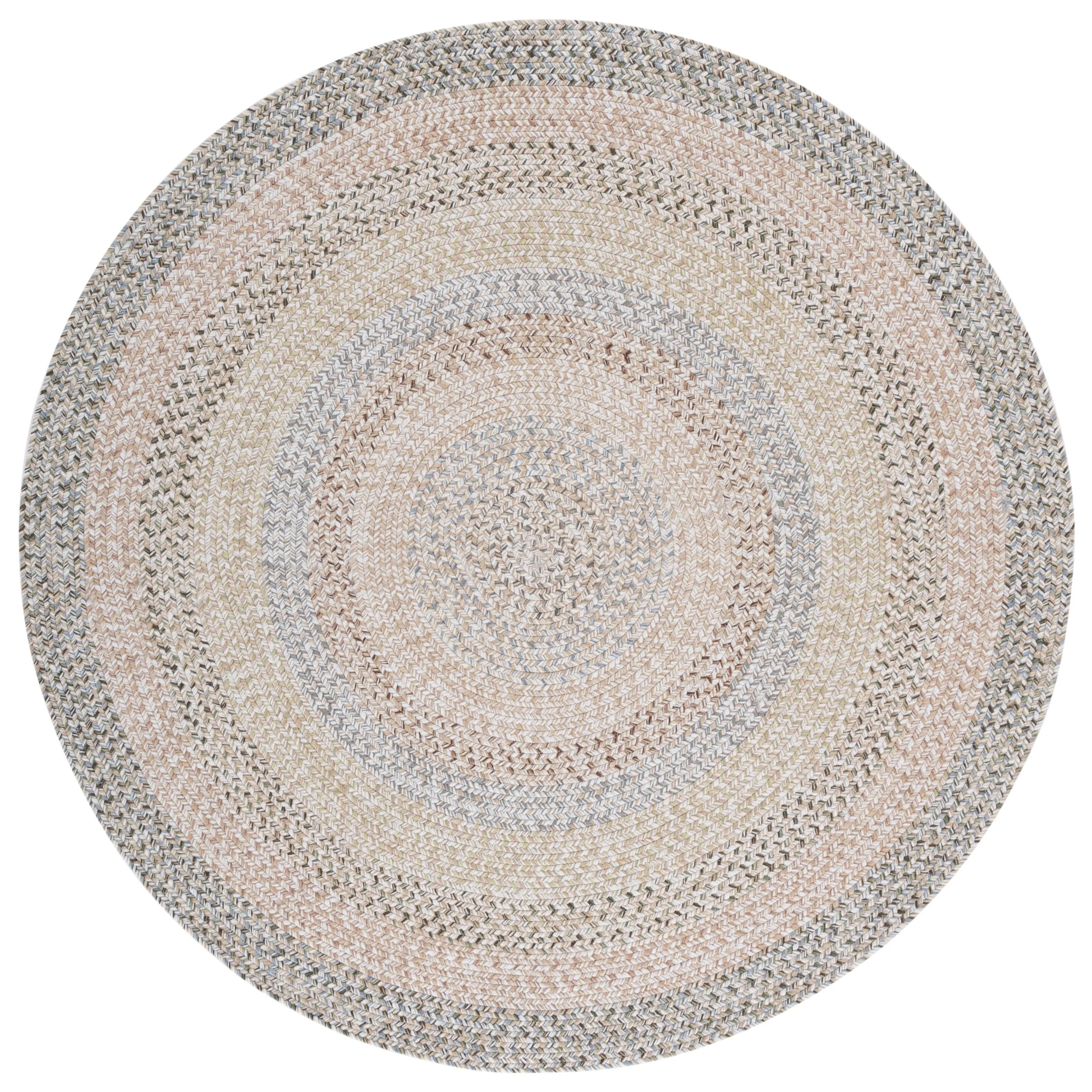 SAFAVIEH Handmade Braided Hrodny Machine Washable Country Rug