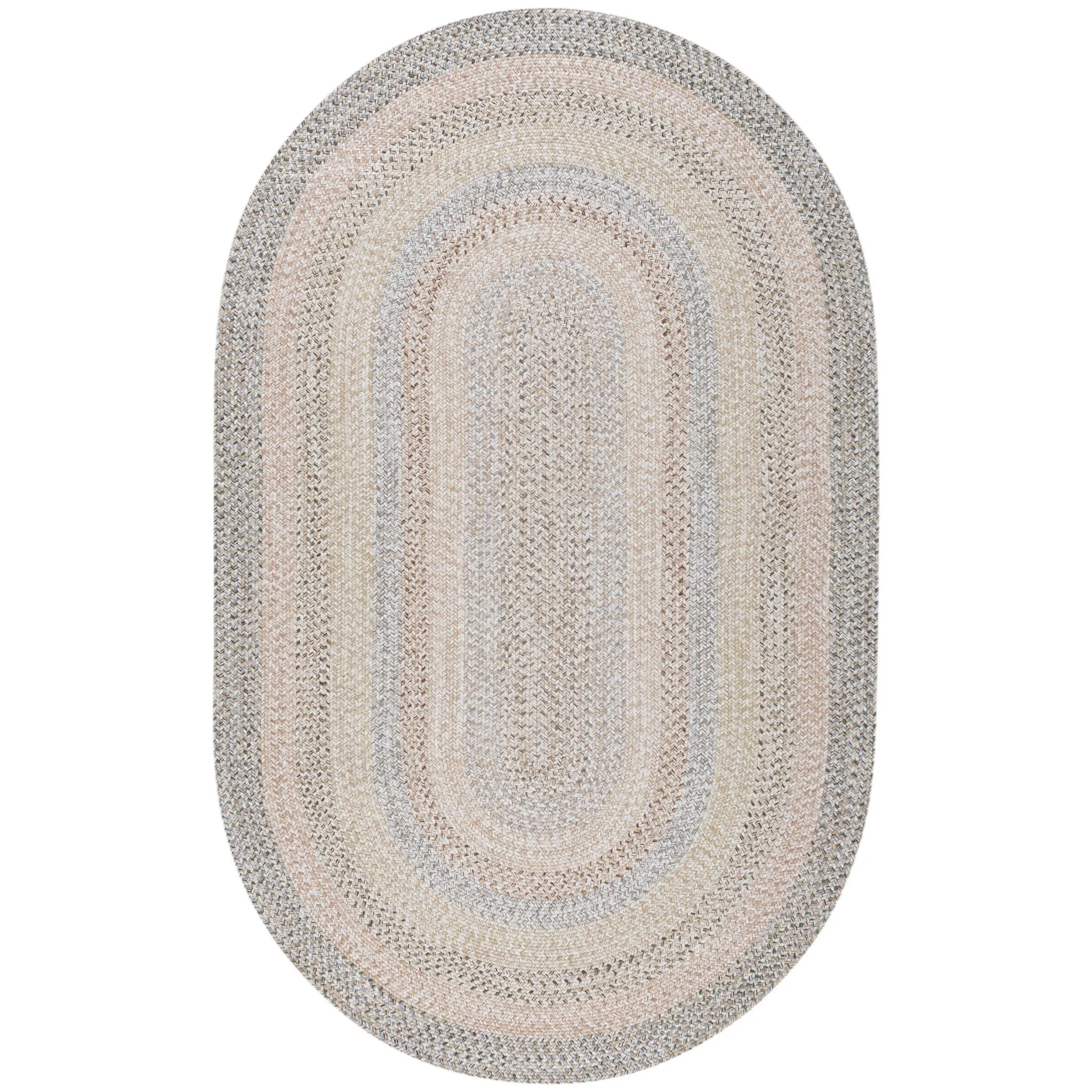 SAFAVIEH Handmade Braided Hrodny Machine Washable Country Rug