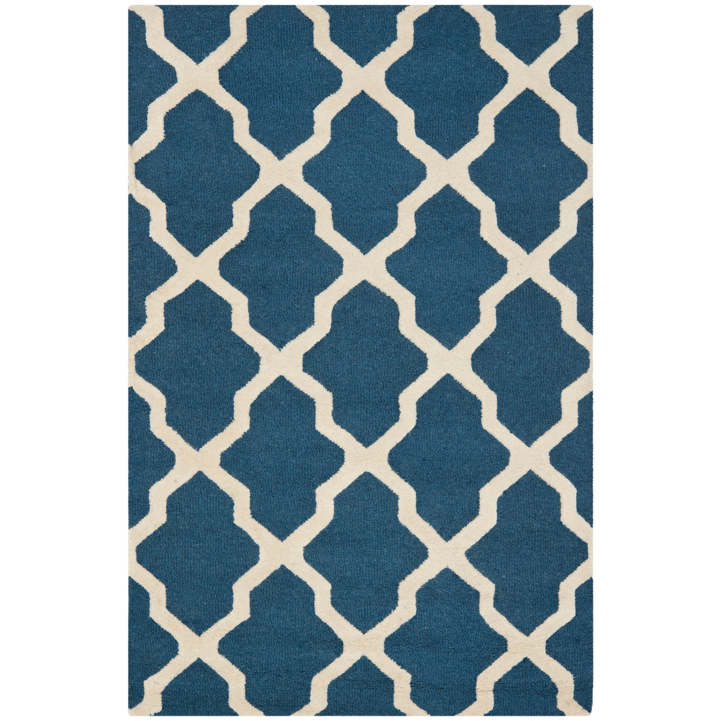 SAFAVIEH Handmade Cambridge Eirny Moroccan Trellis Wool Rug