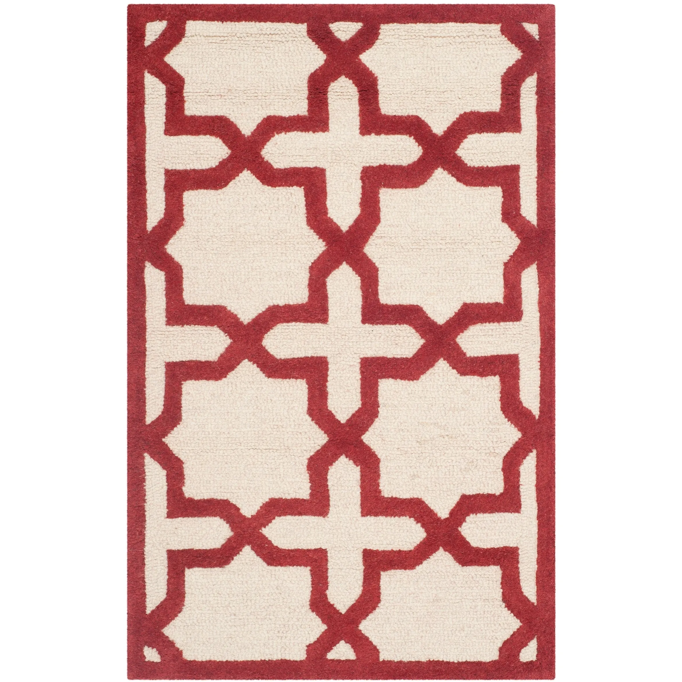 SAFAVIEH Handmade Cambridge Remedios Geometric Wool Rug